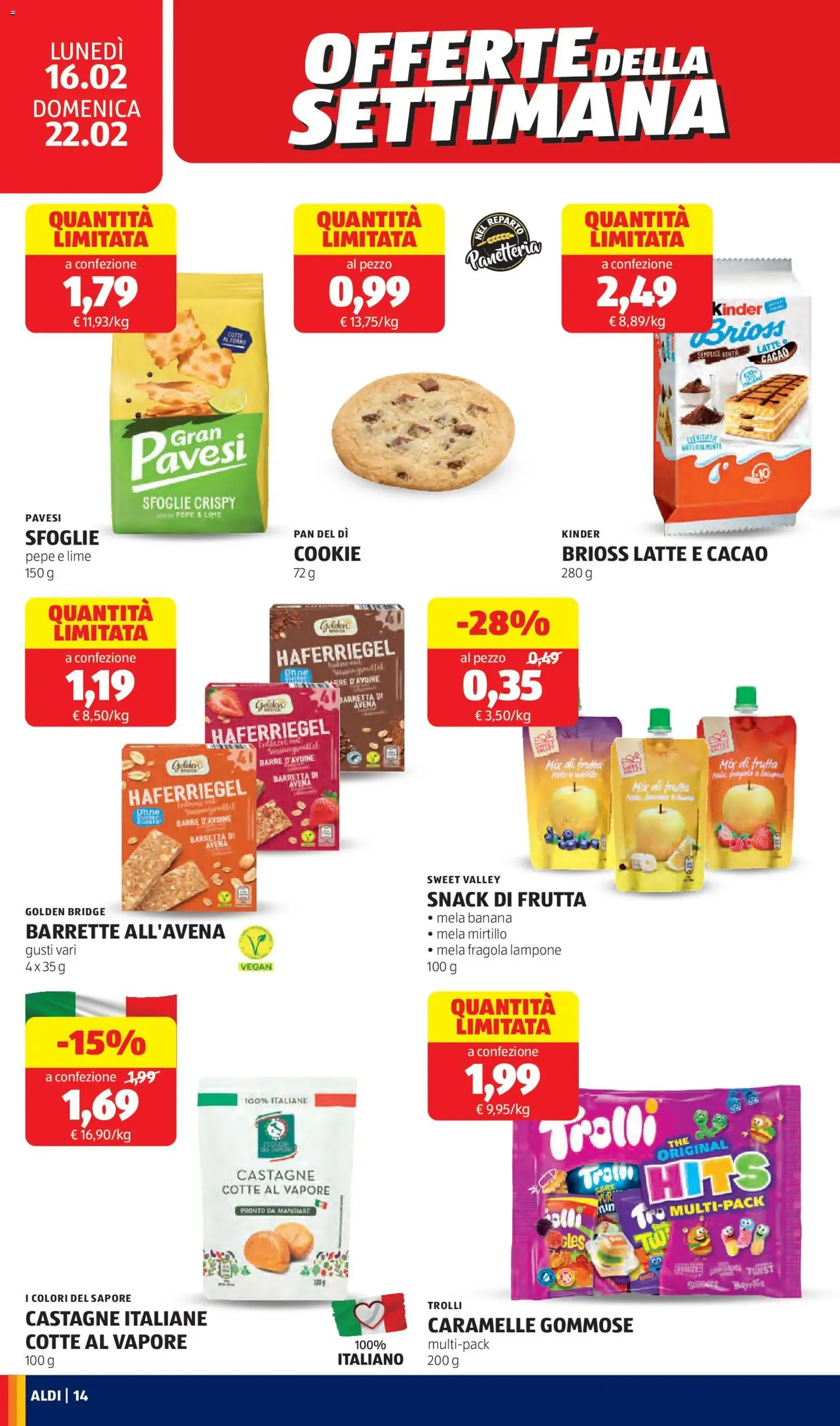 Volantino Aldi - volantino valido dal 16/02/2026 pagina 14 di 32
