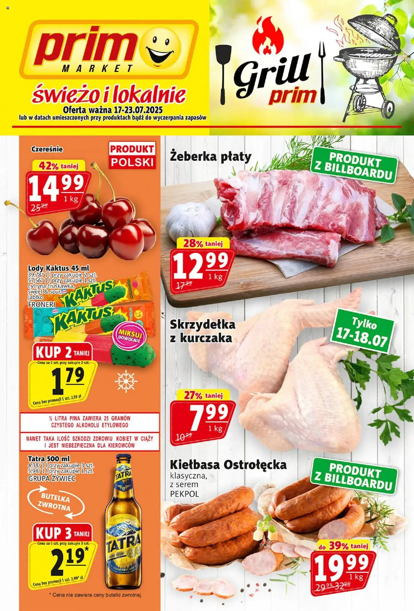 Prim Market Gazetka - ważny gazetka od 17.07.2025 strona 1 z 16 Prim Market Gazetka - ważny gazetka od 17.07.2025 strona 1 z 16