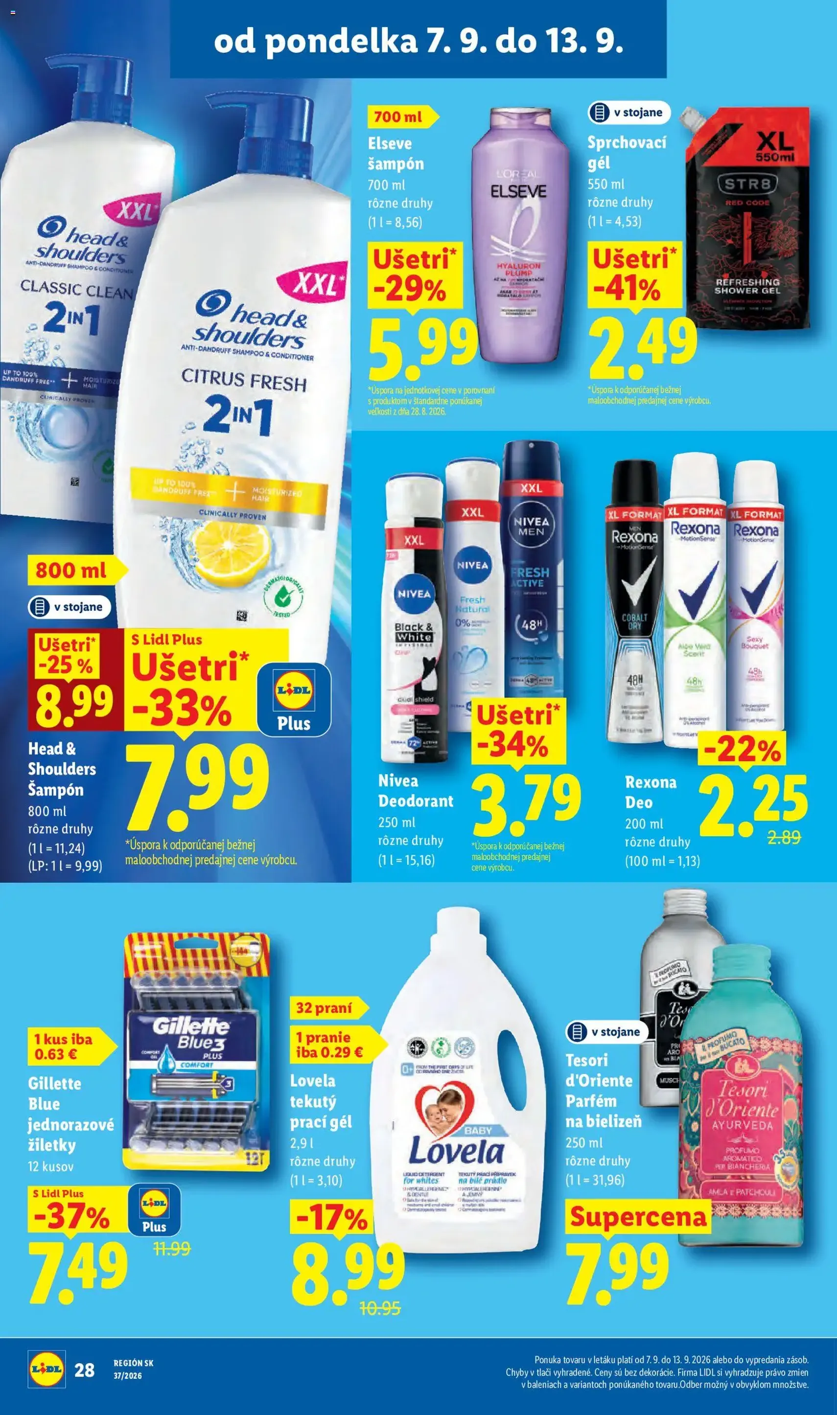 Lidl leták - platný leták od 07.09.2026 strana 32 z 100