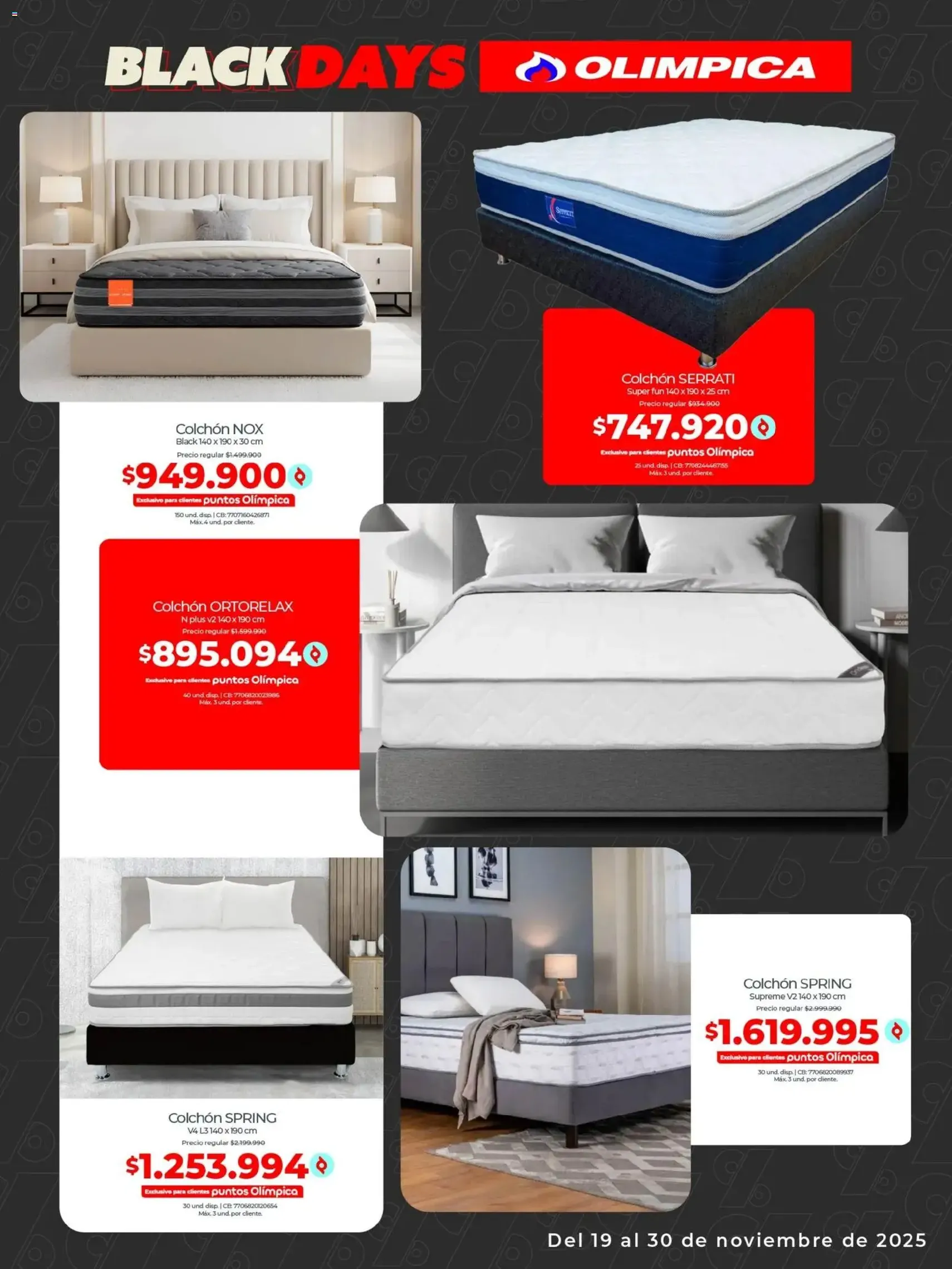 Olímpica - Black Friday - folleto válido desde 19/11/2025 página 24 de 31