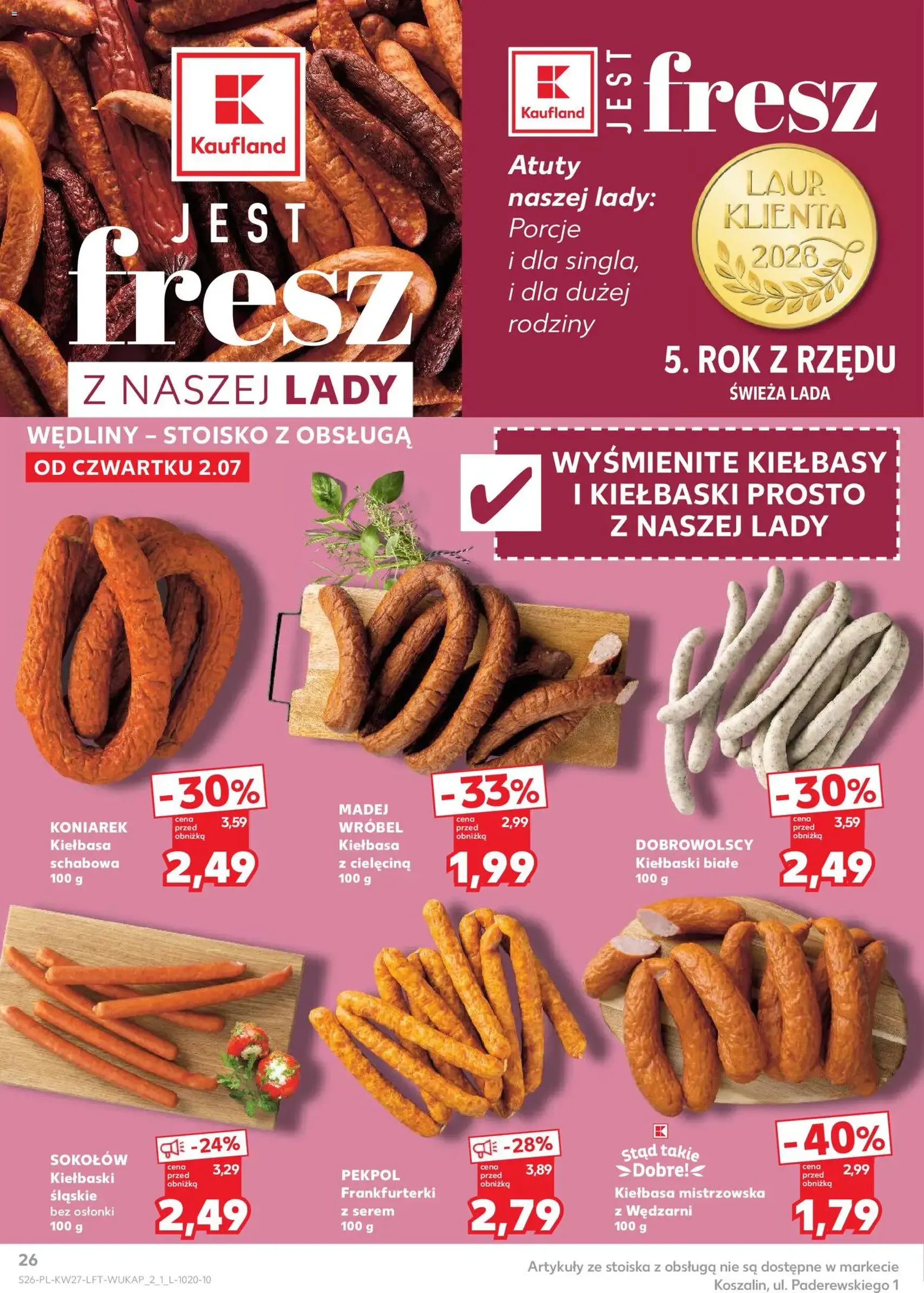 Kaufland gazetka - ważny gazetka od 02.07.2026 strona 26 z 72