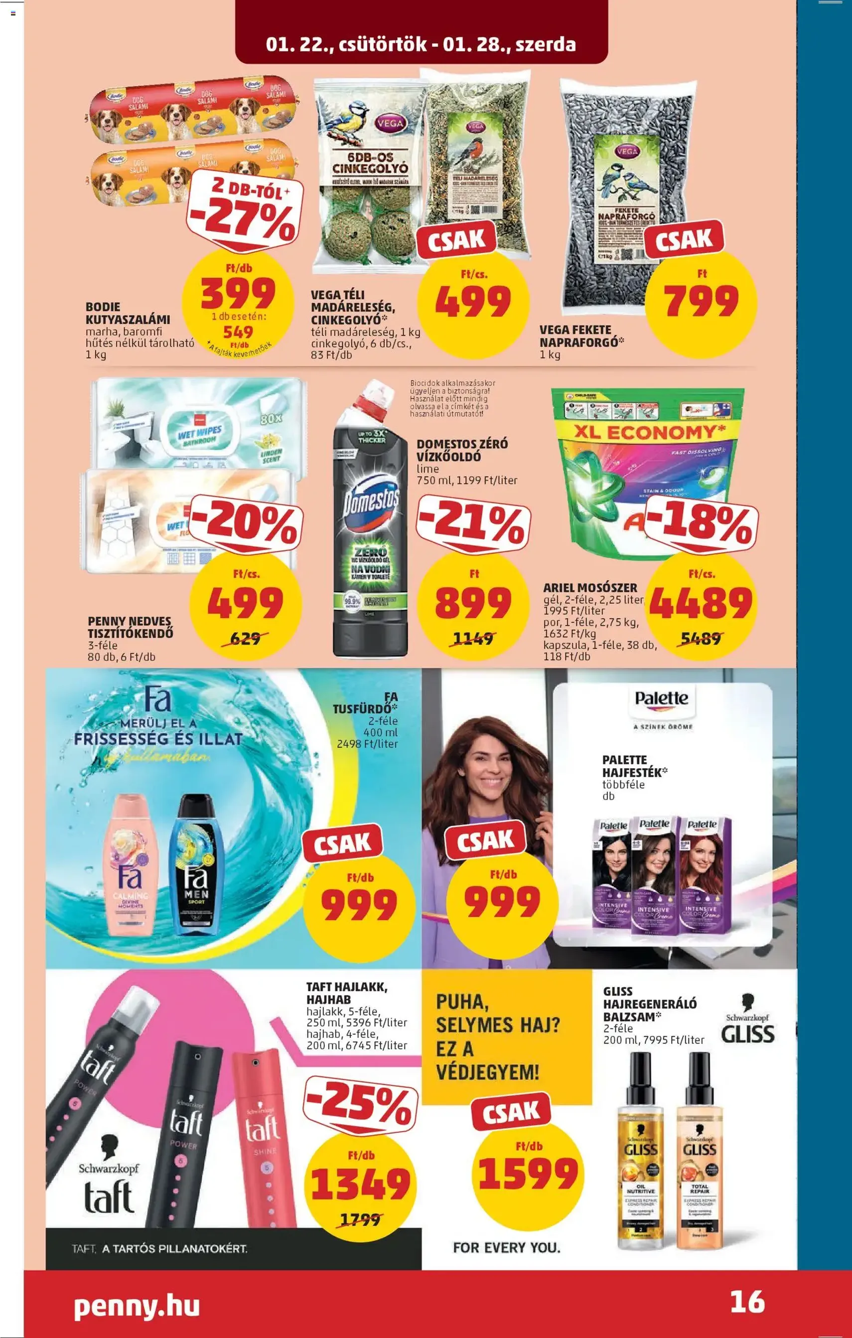 PENNY Akciós újság - 2026.01.22. érvényes szórólap 20 oldal 36 oldalból