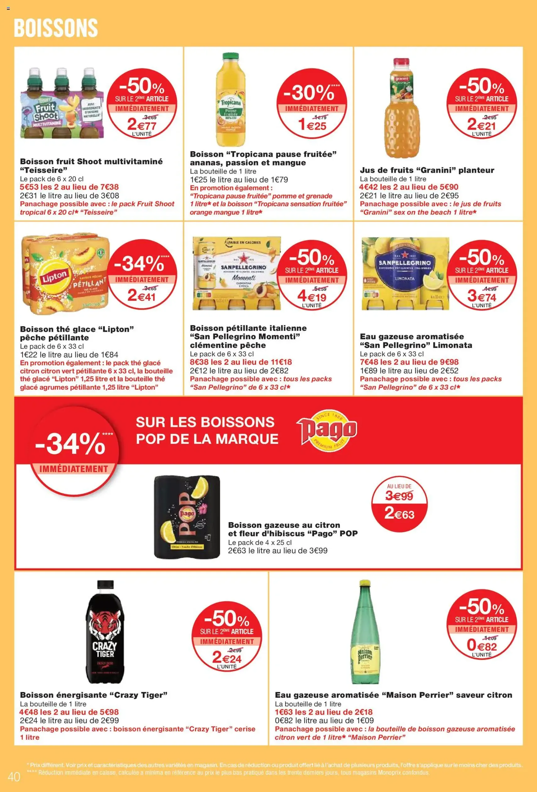 Monoprix catalogue - brochure valable à partir du 16/12/2025, page 40 sur 71