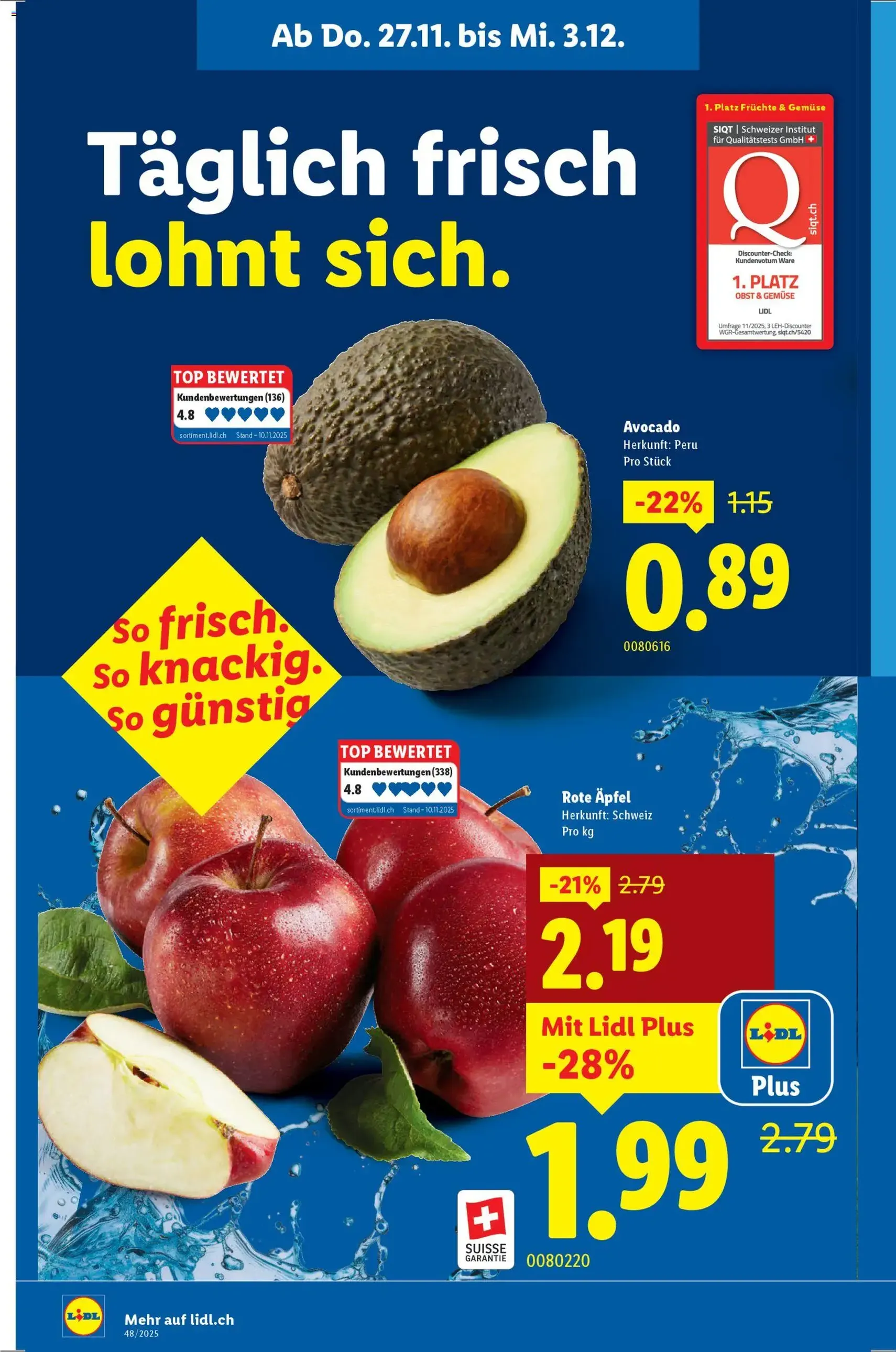 Lidl Aktionen - Gültiger Prospekt ab 27.11.2025, Seite 4 von insgesamt 32