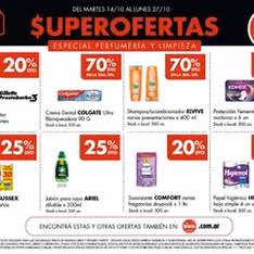 Vista previa del folleto Disco - Especial Perfumería y Limpieza válido desde 14/10/2025