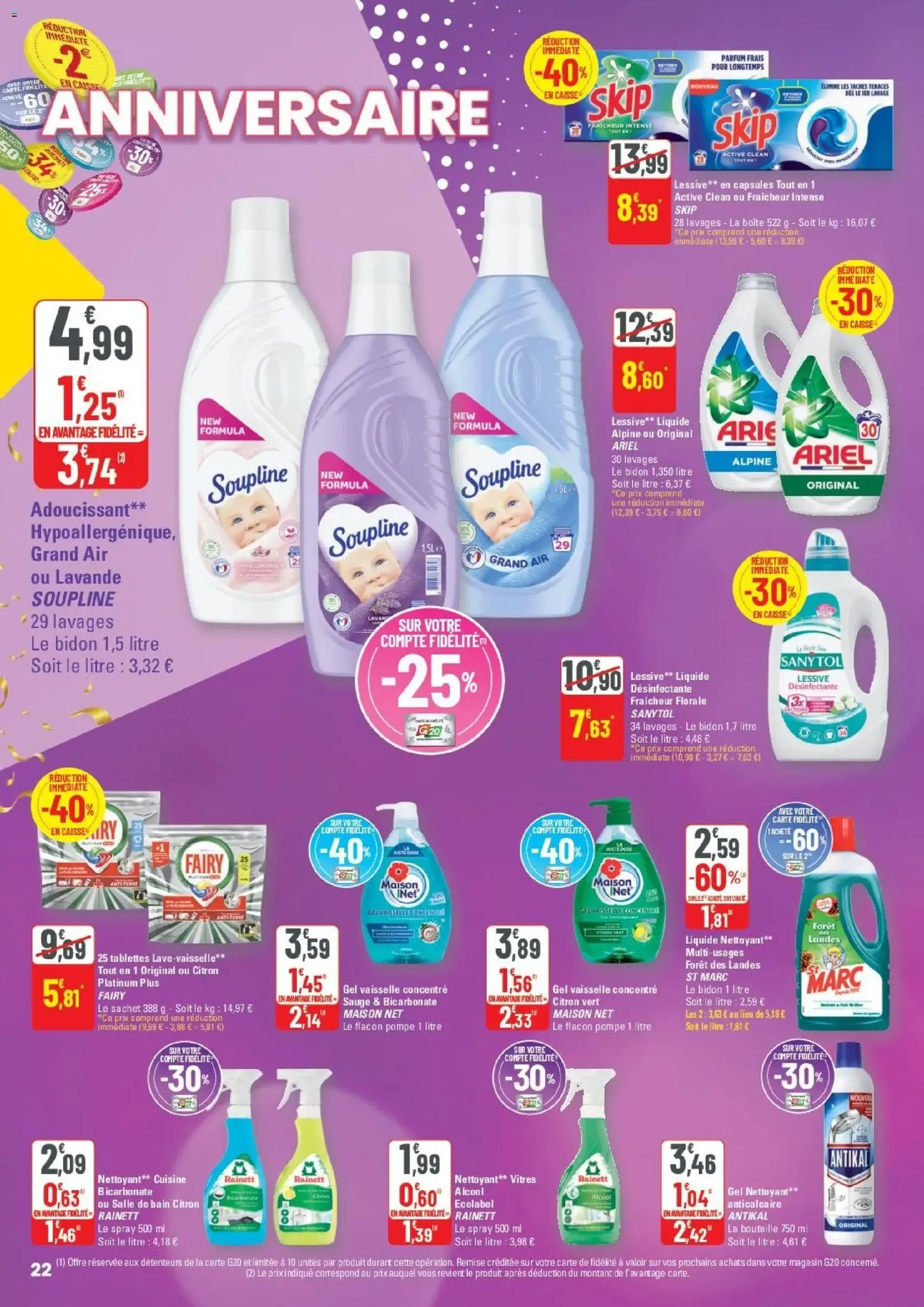 G20 Supermarchés catalogue - brochure valable à partir du 03/06/2026, page 23 sur 25
