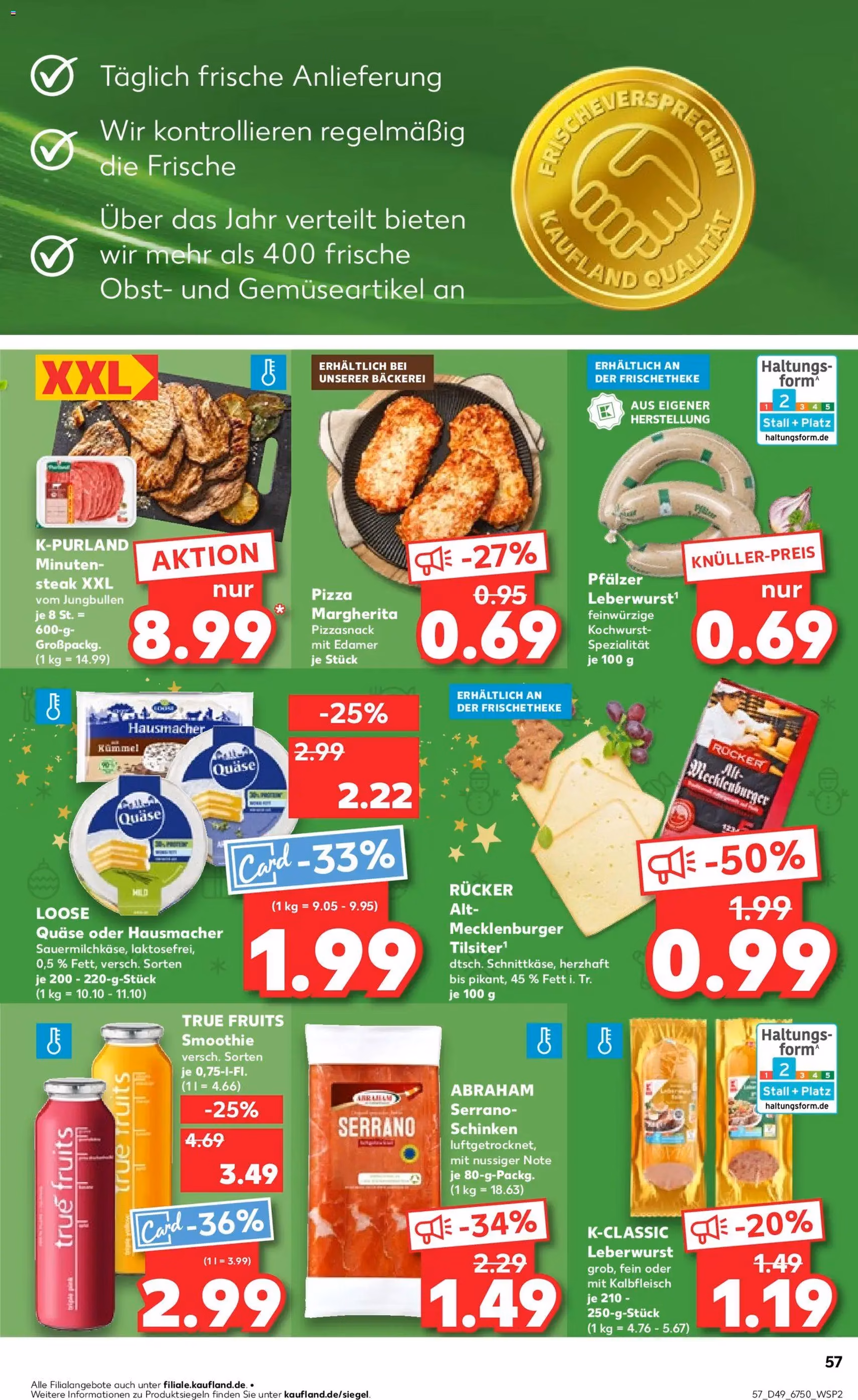 Kaufland Prospekt - Gültiger Prospekt ab 04.12.2025, Seite 57 von insgesamt 66