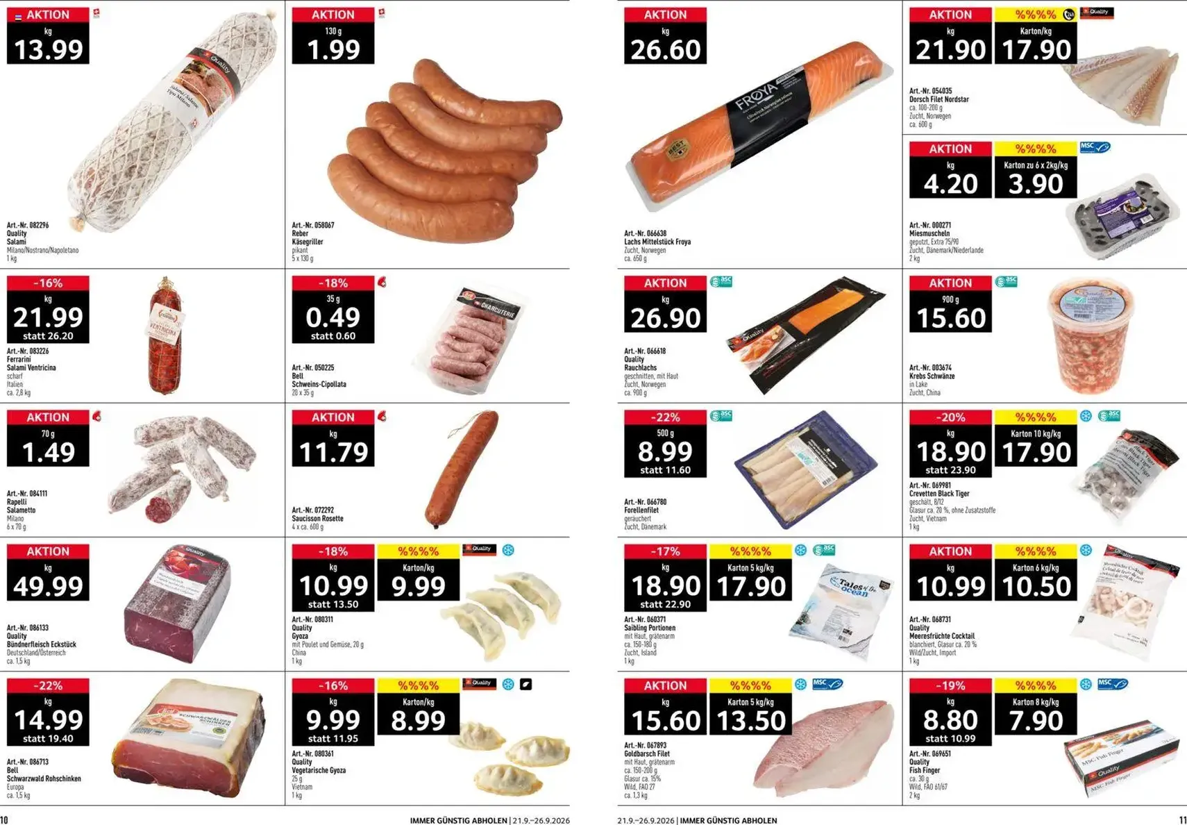 Prodega aktionen - Gültiger Prospekt ab 21.09.2026, Seite 6 von insgesamt 17