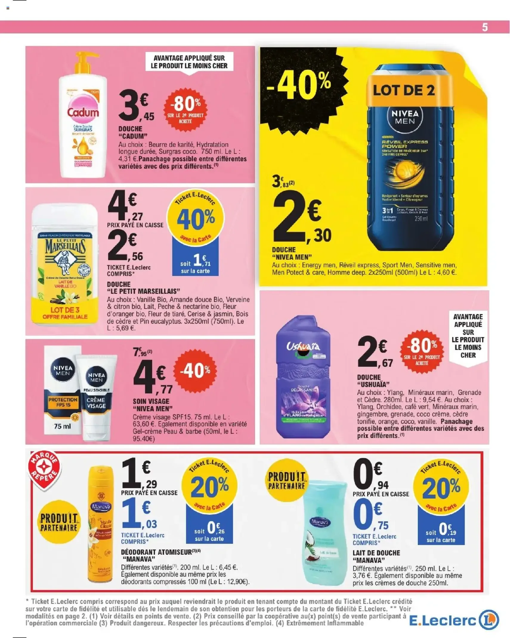 E.Leclerc catalogue semaine 4 - brochure valable à partir du 20/01/2026, page 5 sur 56