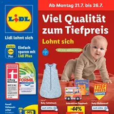 Lidl Prospekt - Prospekt Vorschau gültig ab 21.07.2025