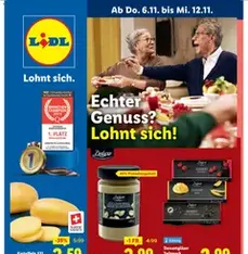 Lidl Aktionen - Prospekt Vorschau gültig ab 06.11.2025