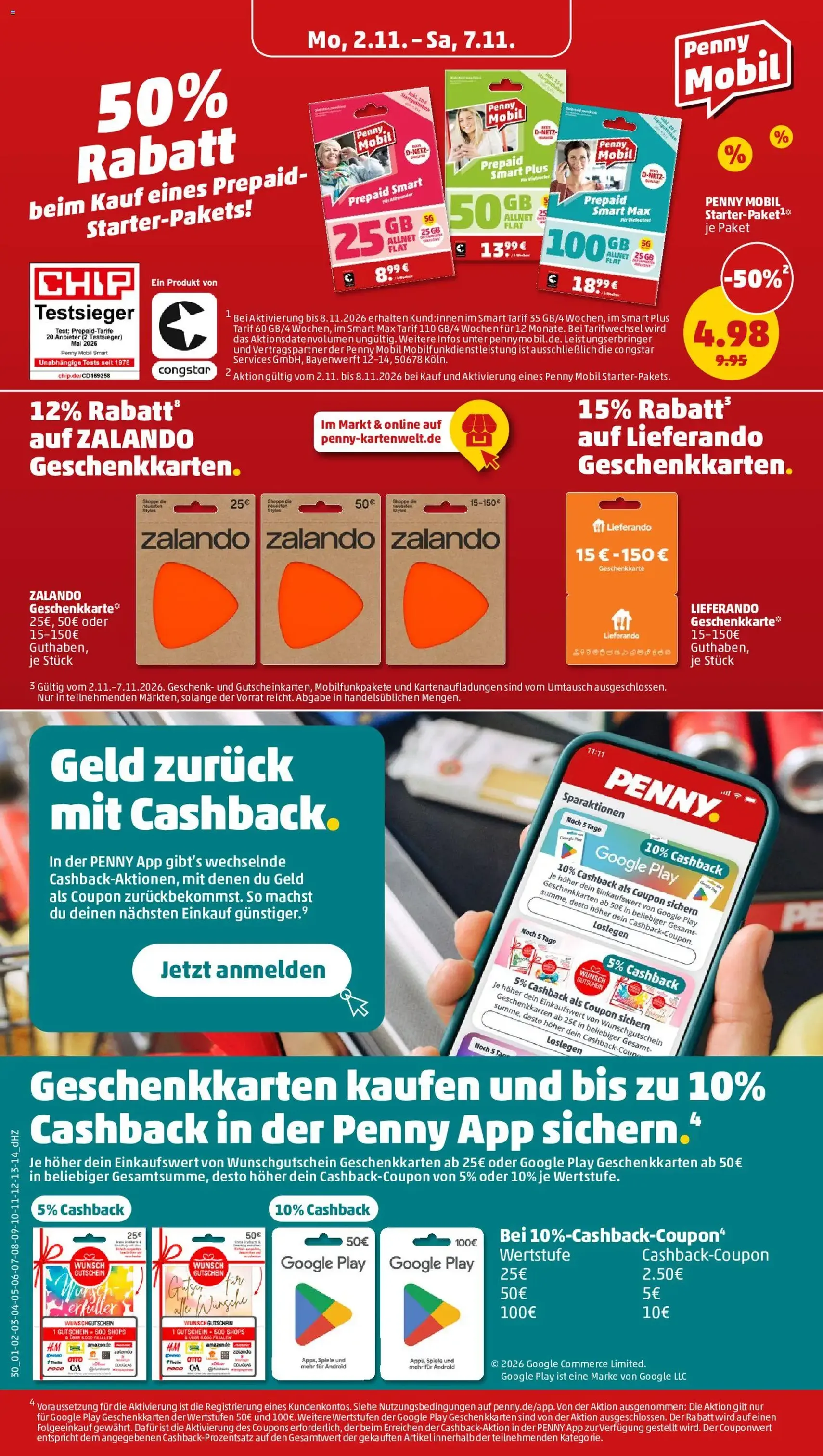 Penny Prospekt - Gültiger Prospekt ab 02.11.2026, Seite 30 von insgesamt 50