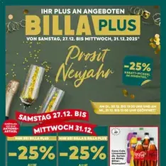 Billa Plus Flugblatt - Prospekt Vorschau gültig ab 27.12.2025