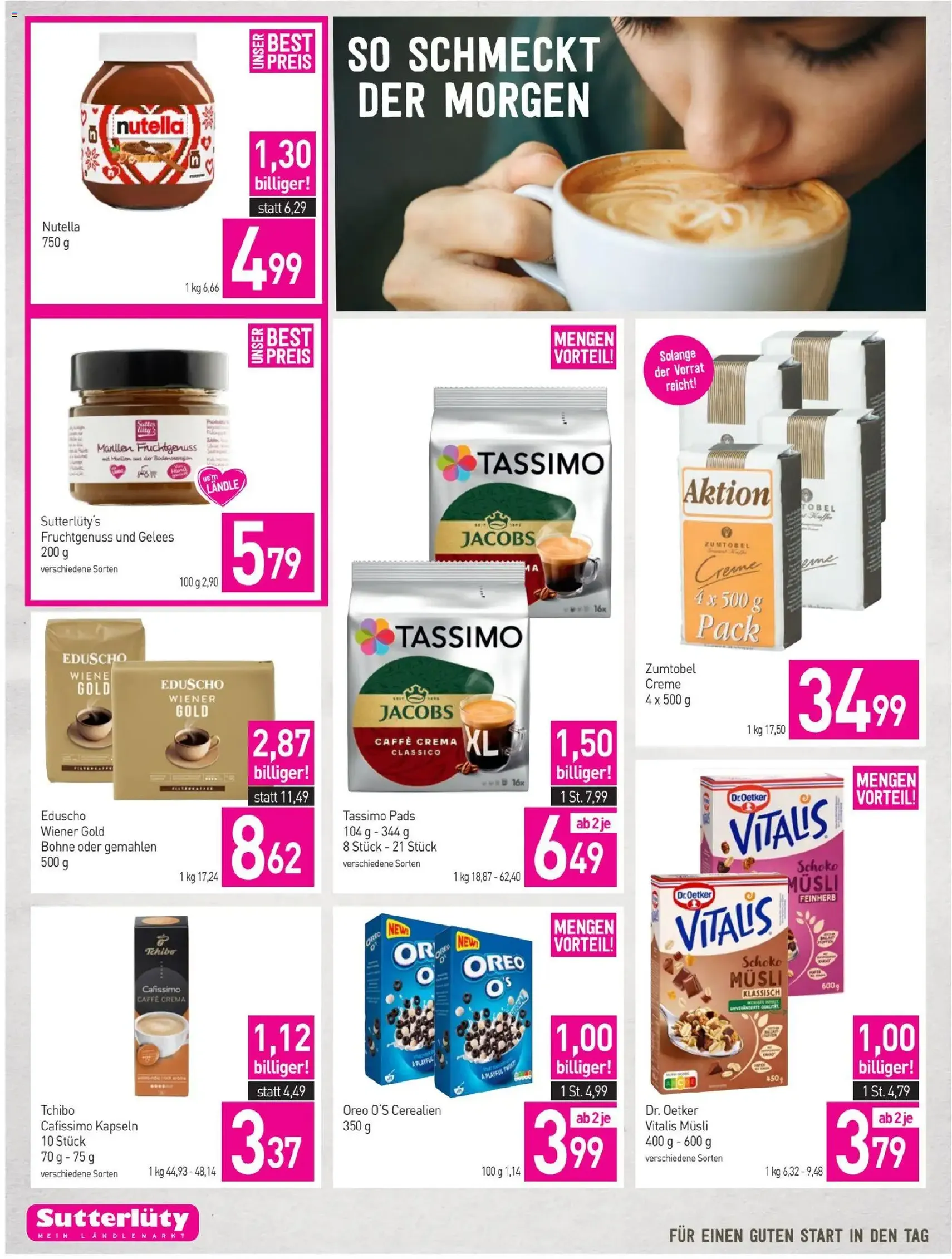 Sutterlüty Flugblatt - Gültiger Prospekt ab 13.11.2025, Seite 4 von insgesamt 20