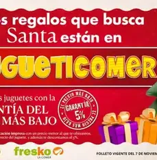 Vista previa del folleto La Comer folleto válido desde 07/11/2025