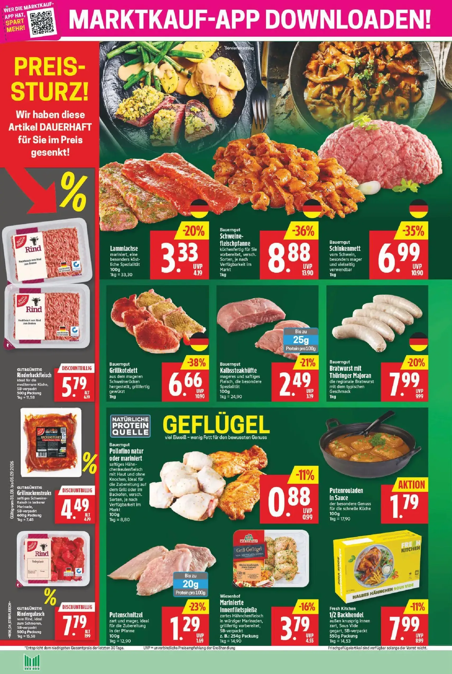 Marktkauf Prospekt - Gültiger Prospekt ab 31.08.2026, Seite 6 von insgesamt 31