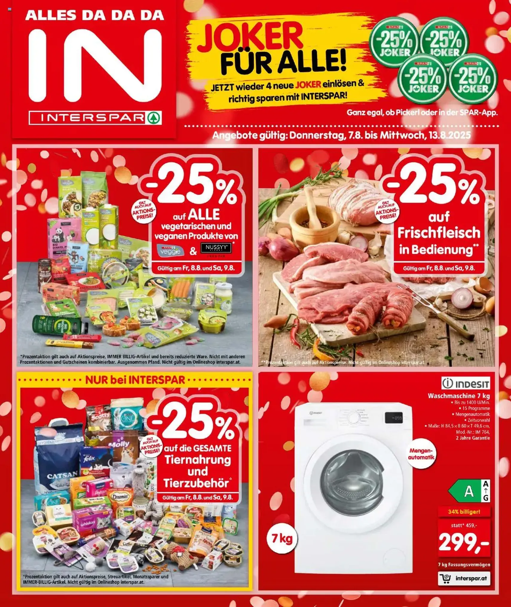 Interspar Flugblatt - Gültiger Prospekt ab 07.08.2025, Seite 1 von insgesamt 16