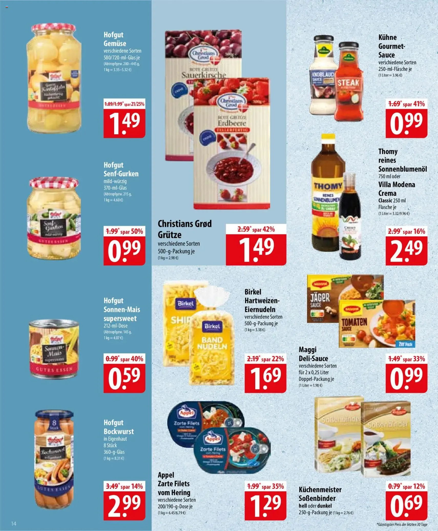 Famila Prospekt - Gültiger Prospekt ab 01.06.2026, Seite 14 von insgesamt 28