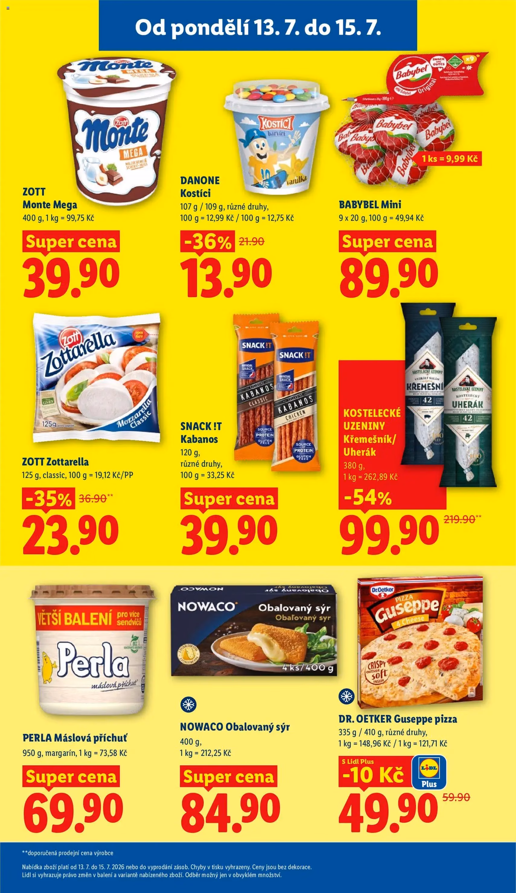 Lidl leták - platný leták od 13.07.2026 strana 19 z 49