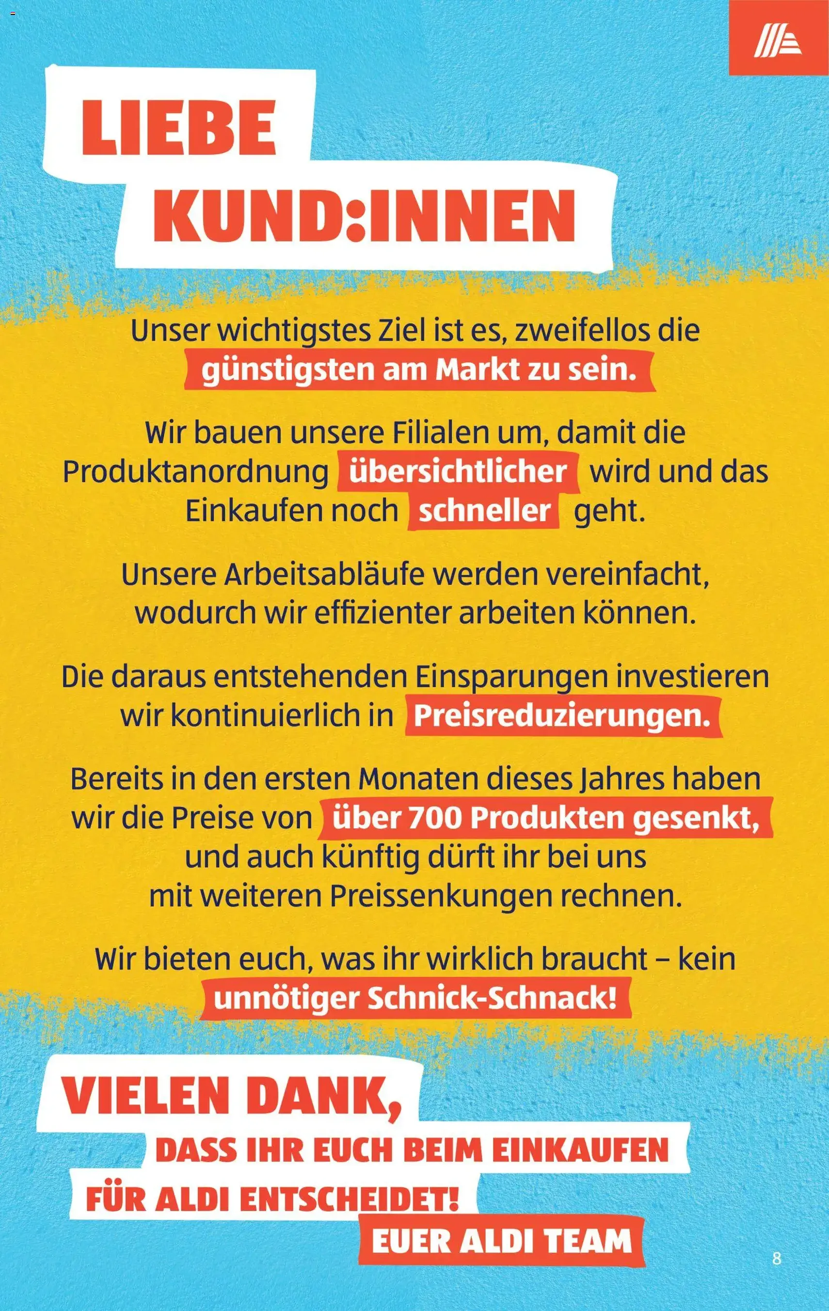 Aldi aktionen - Gültiger Prospekt ab 11.06.2026, Seite 2 von insgesamt 52