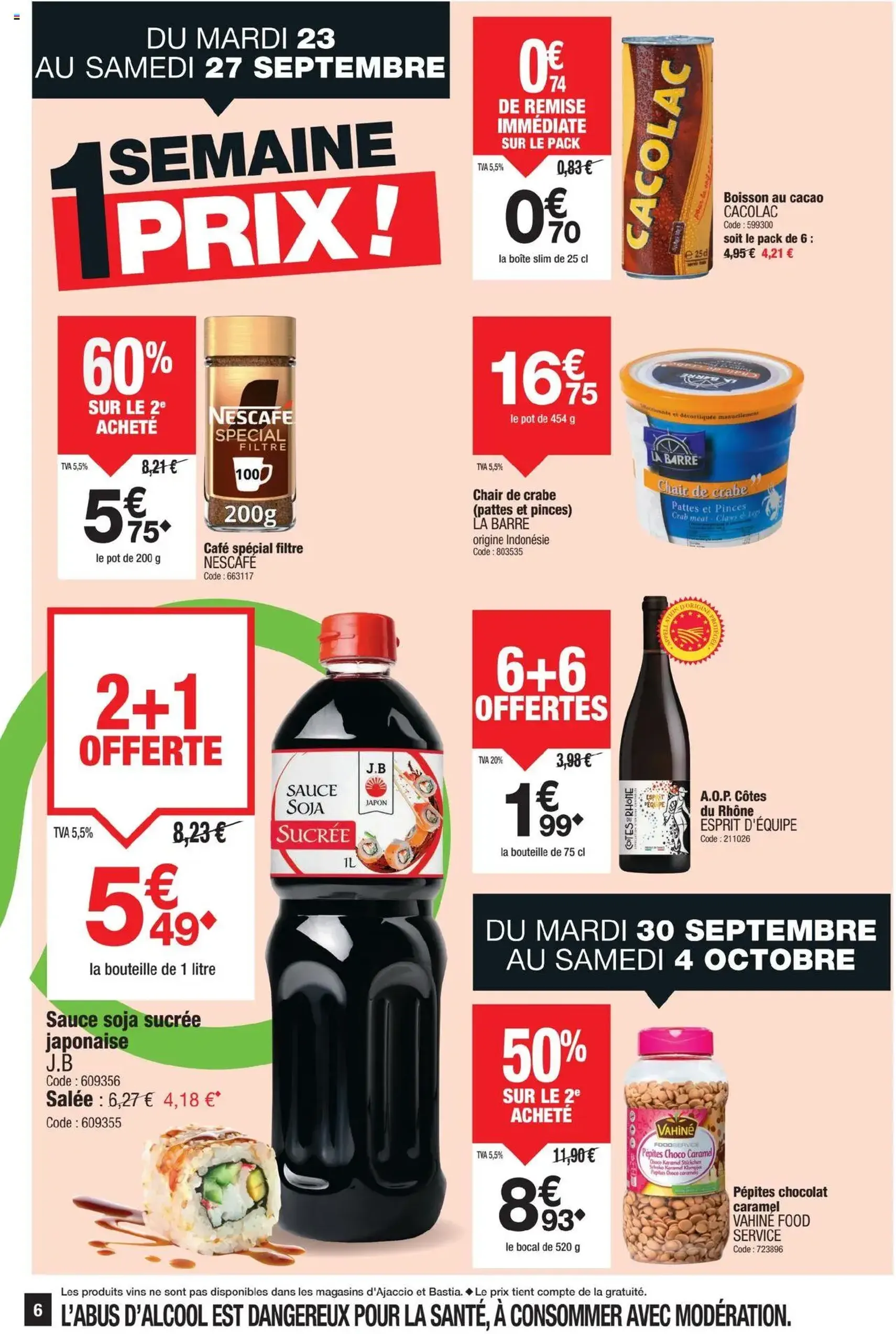 Promocash catalogue - brochure valable à partir du 25/09/2025, page 6 sur 24 Promocash catalogue - brochure valable à partir du 25/09/2025, page 6 sur 24