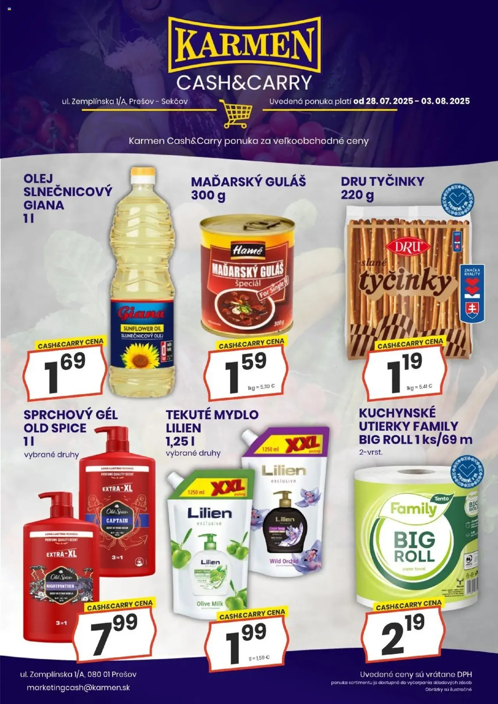 KARMEN CBA leták - platný leták od 28.07.2025 strana 3 z 8
