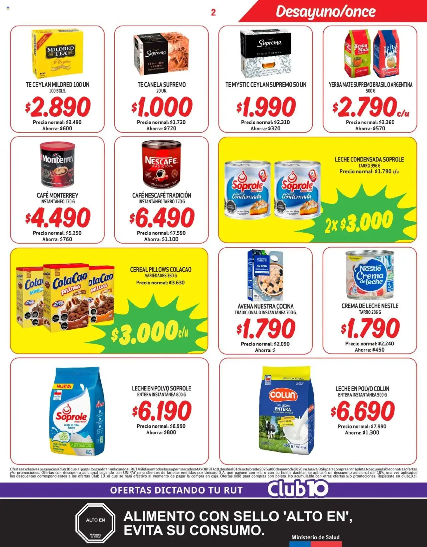 Mayorista 10 Ofertas - folleto válido desde 29.09.2025 página 2 de 21 Mayorista 10 Ofertas - folleto válido desde 29.09.2025 página 2 de 21