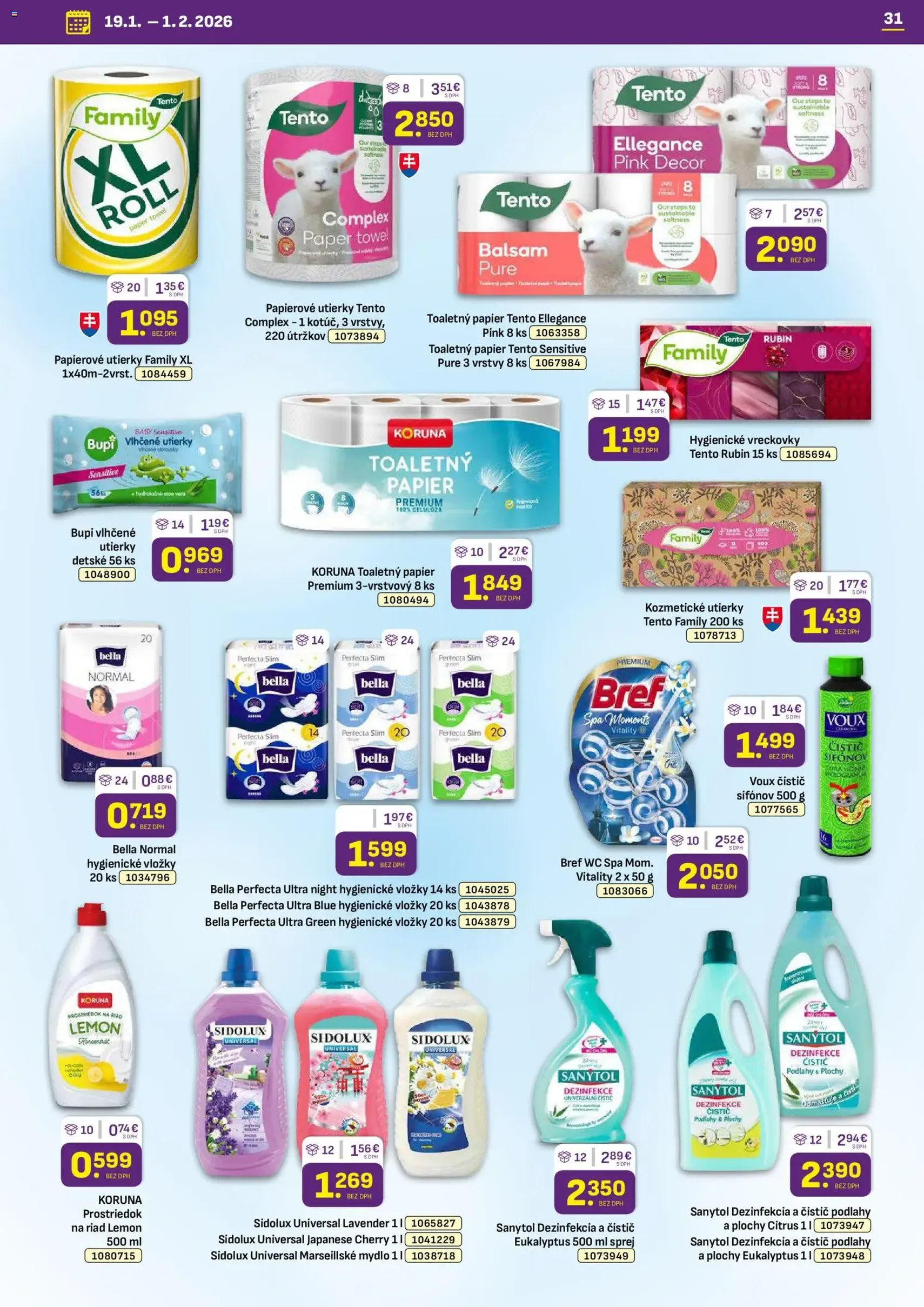 Libex leták - platný leták od 19.01.2026 strana 31 z 32