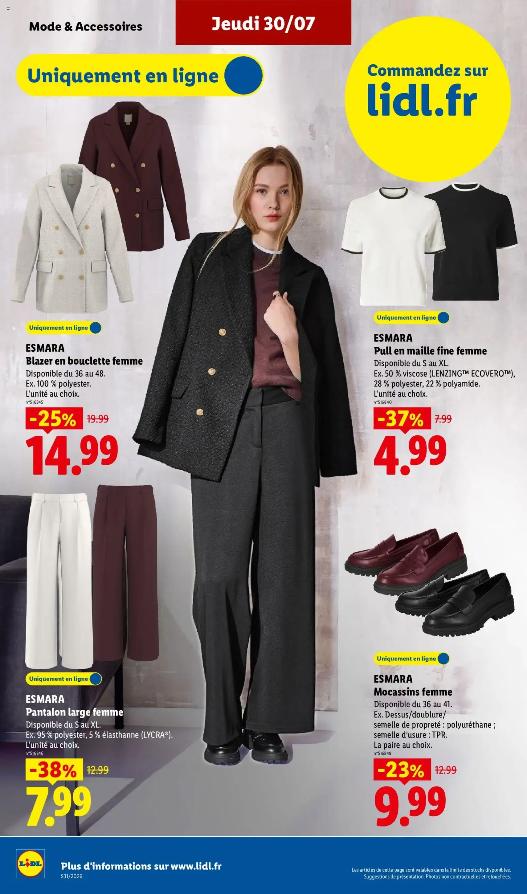 LIDL catalogue - brochure valable à partir du 30/07/2026, page 42 sur 59