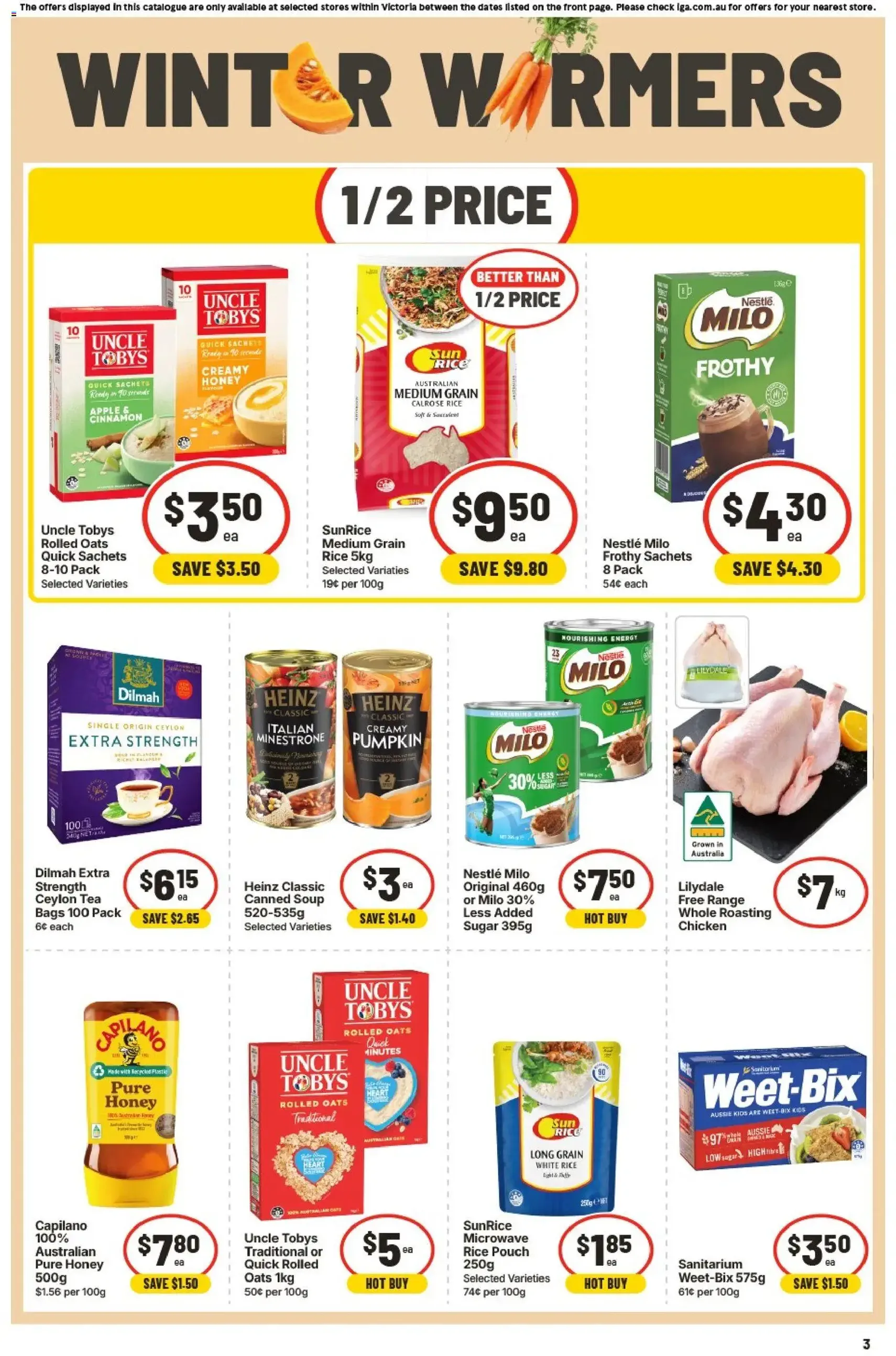 IGA catalogue - valid flyer from 01/07/2026, page 3 of 32