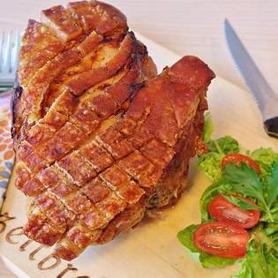 Voorvertoning van recept Hartig nekgebraad gebakken in de oven