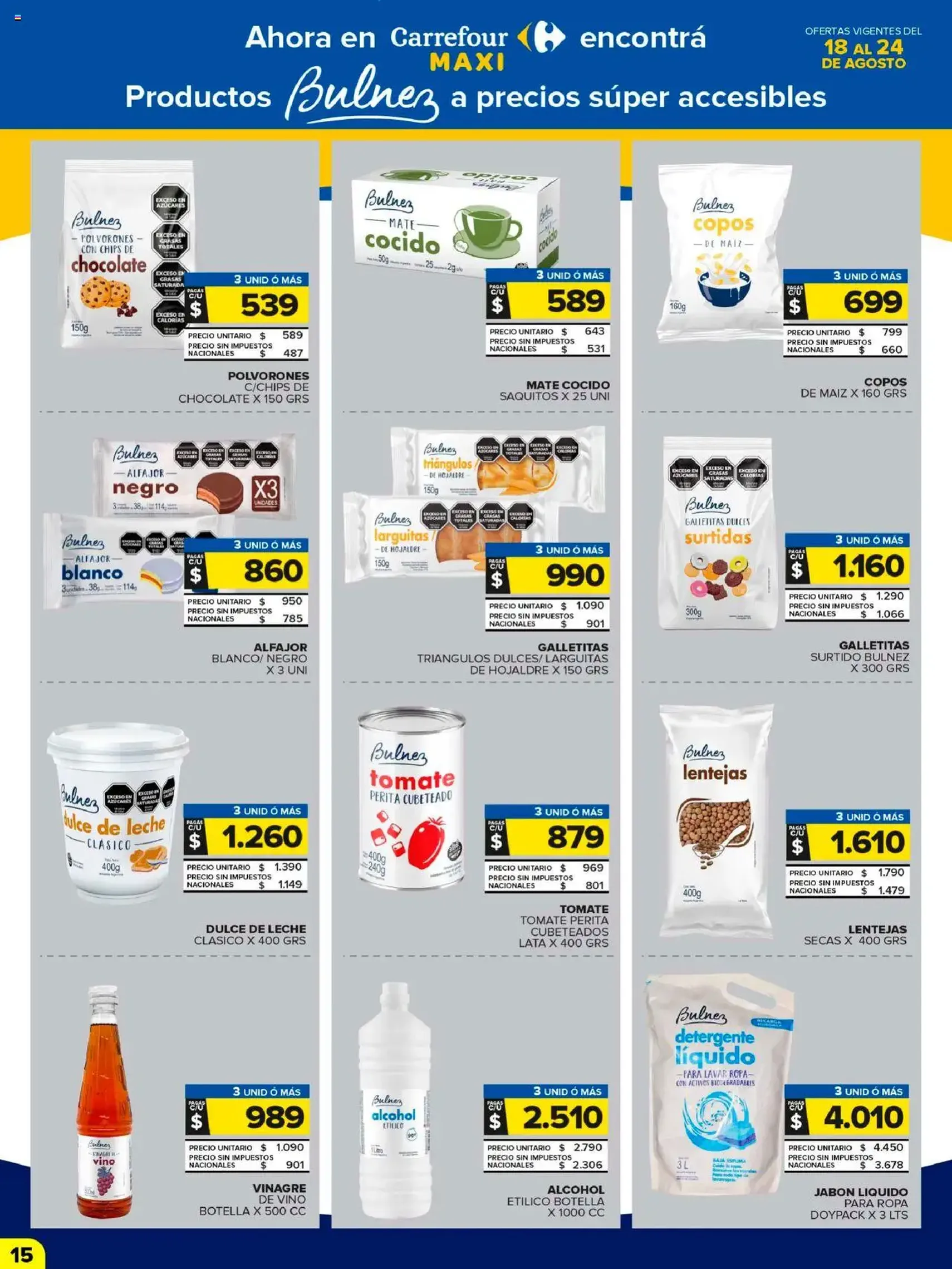 Carrefour Maxi catálogo - folleto válido desde 18/08/2025 página 15 de 25 Carrefour Maxi catálogo - folleto válido desde 18/08/2025 página 15 de 25