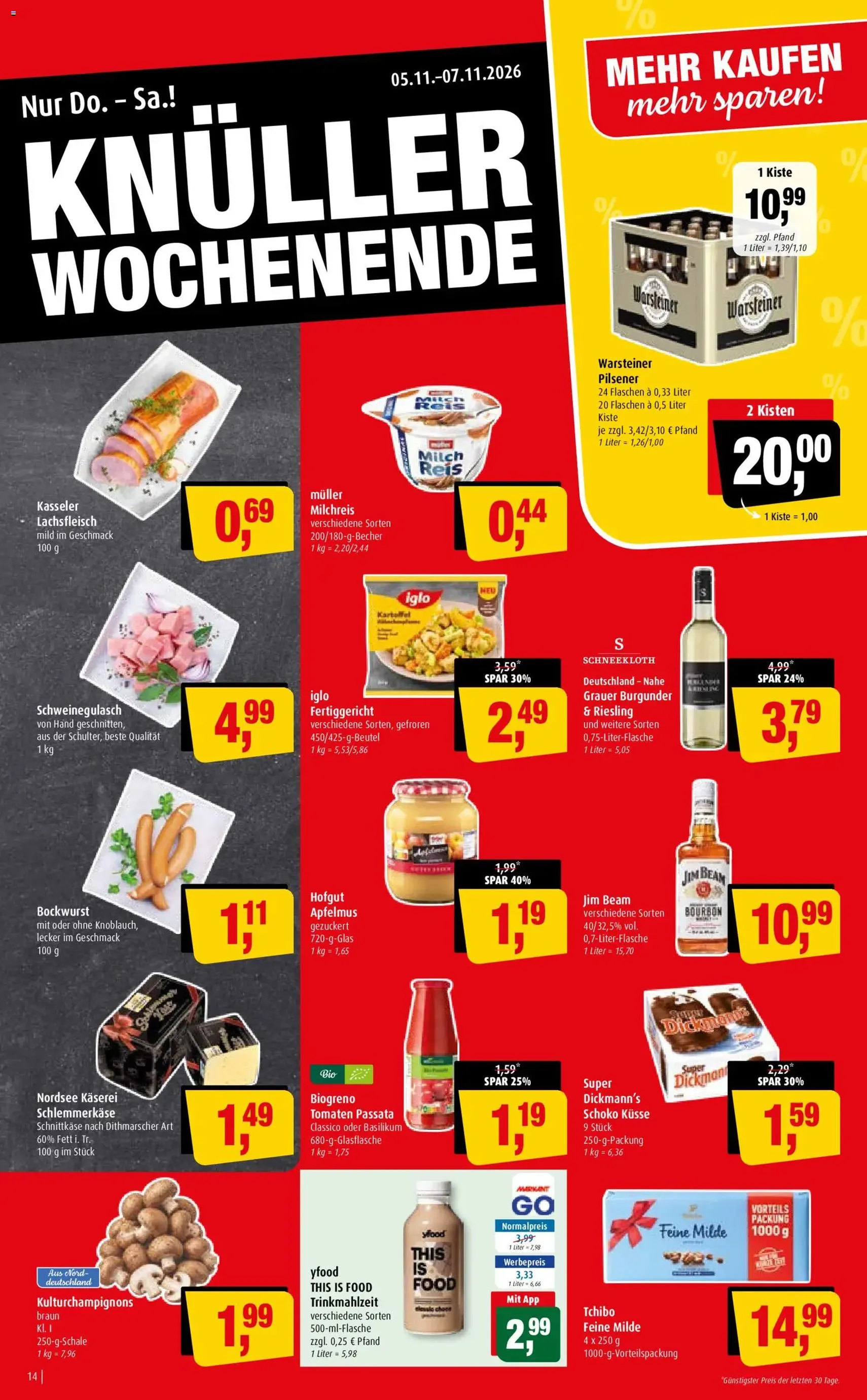 Markant Prospekt - Gültiger Prospekt ab 02.11.2026, Seite 14 von insgesamt 14