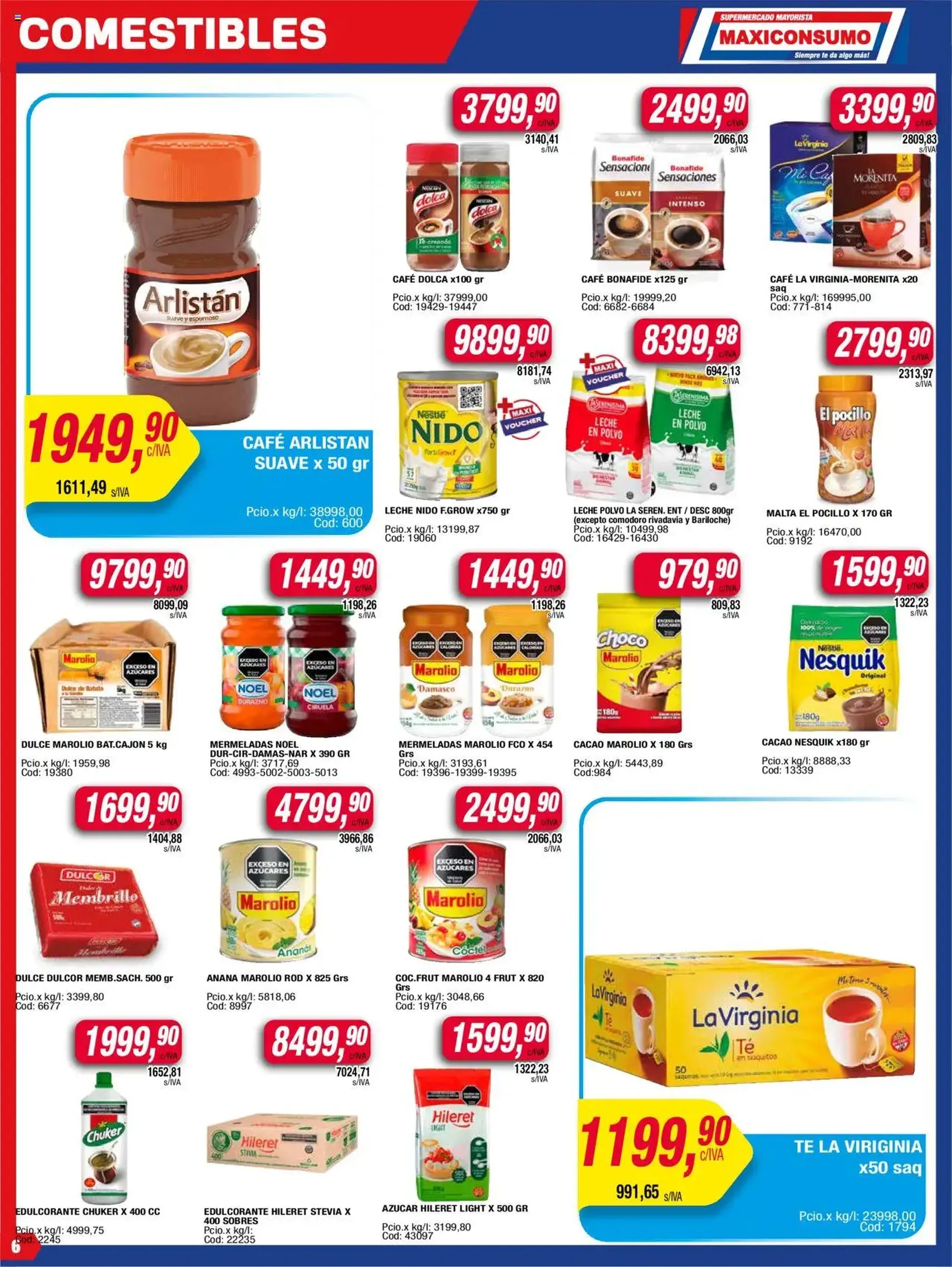 Maxiconsumo ofertas - folleto válido desde 11/08/2025 página 6 de 28 Maxiconsumo ofertas - folleto válido desde 11/08/2025 página 6 de 28