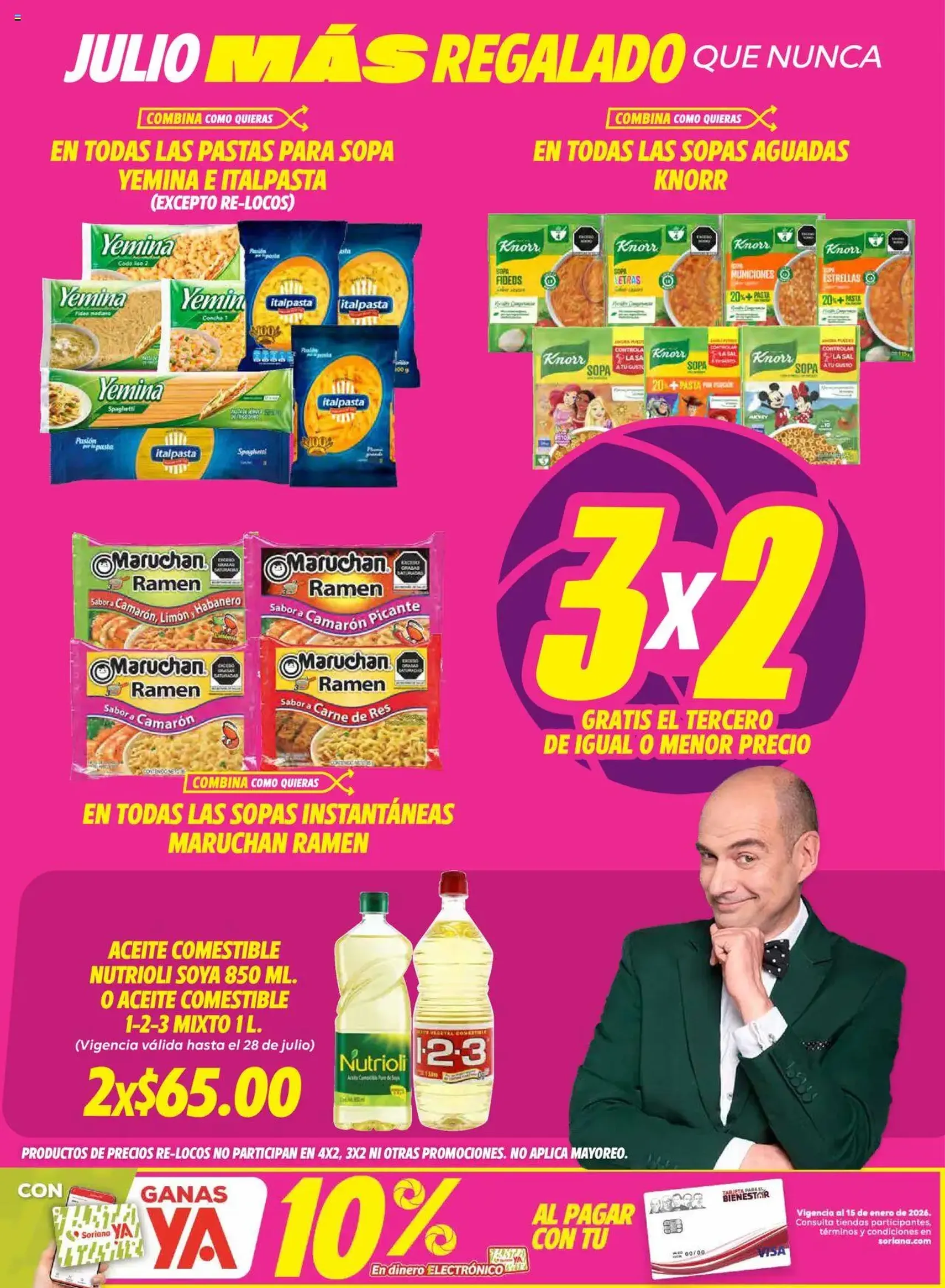 Soriana - Julio Regalado Híper Nacional - folleto válido desde 25/07/2025 página 7 de 35 Soriana - Julio Regalado Híper Nacional - folleto válido desde 25/07/2025 página 7 de 35