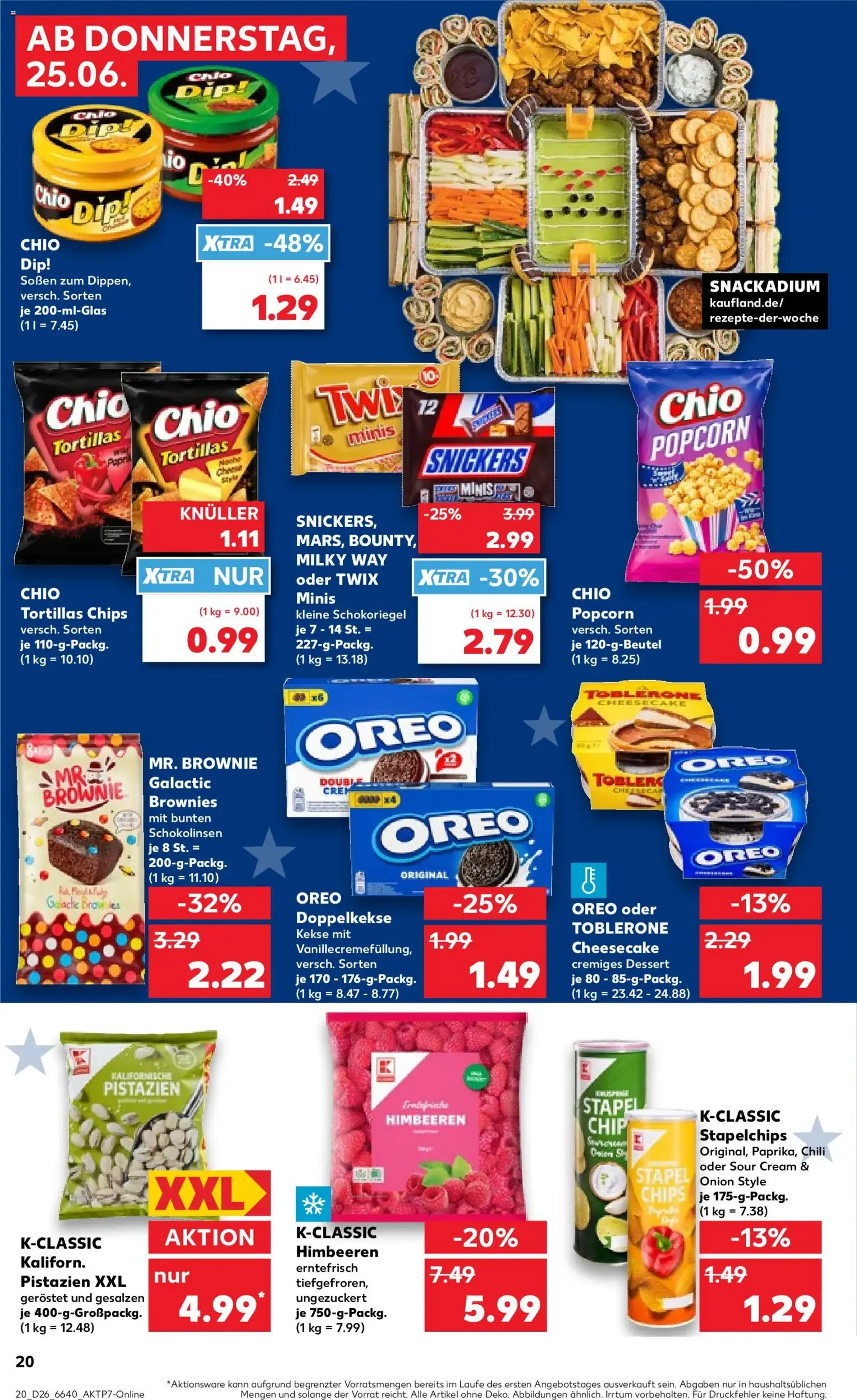 Kaufland Prospekt - Gültiger Prospekt ab 25.06.2026, Seite 20 von insgesamt 58