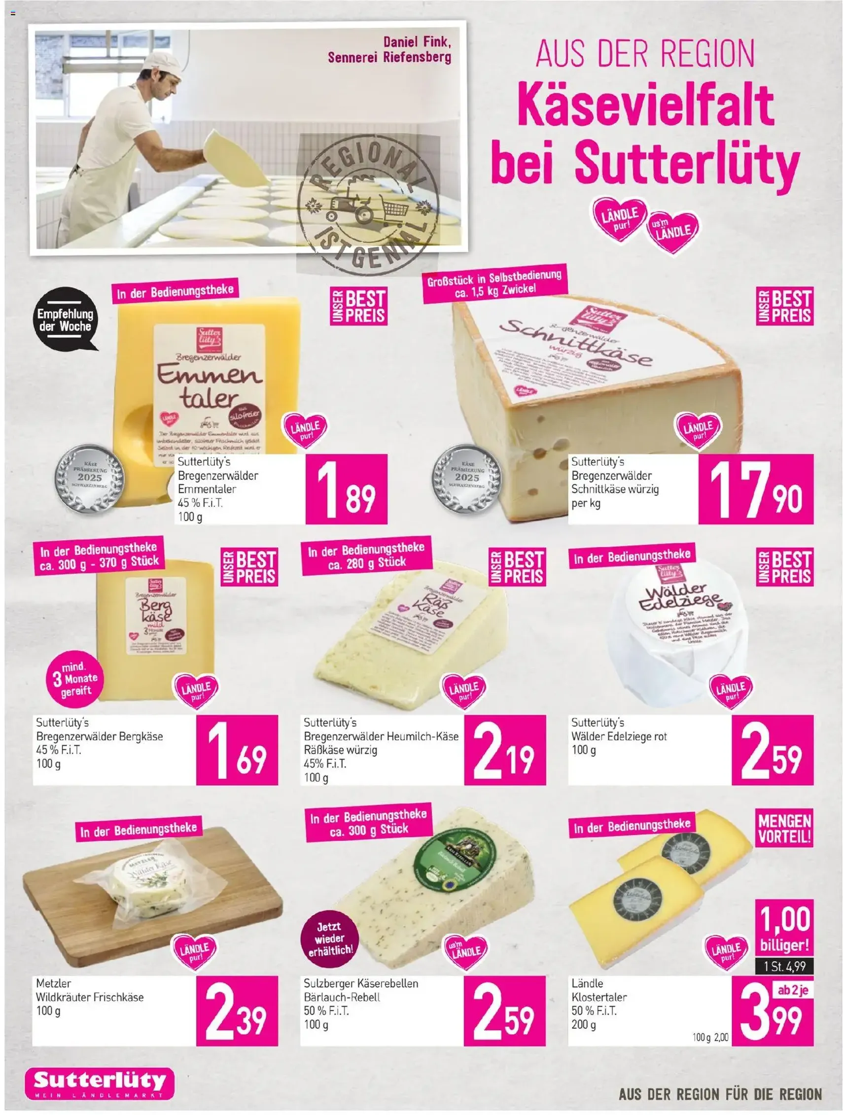 Sutterlüty Flugblatt - Gültiger Prospekt ab 12.02.2026, Seite 14 von insgesamt 24