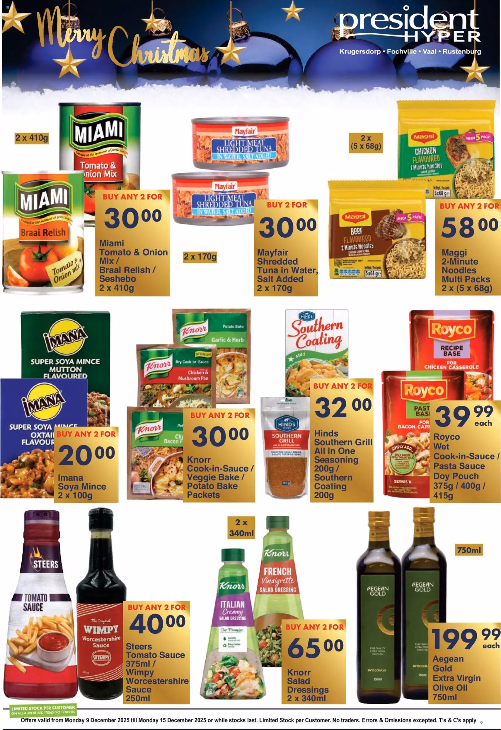 President Hyper Specials - valid flyer from 09/12/2025, page 6 of 8