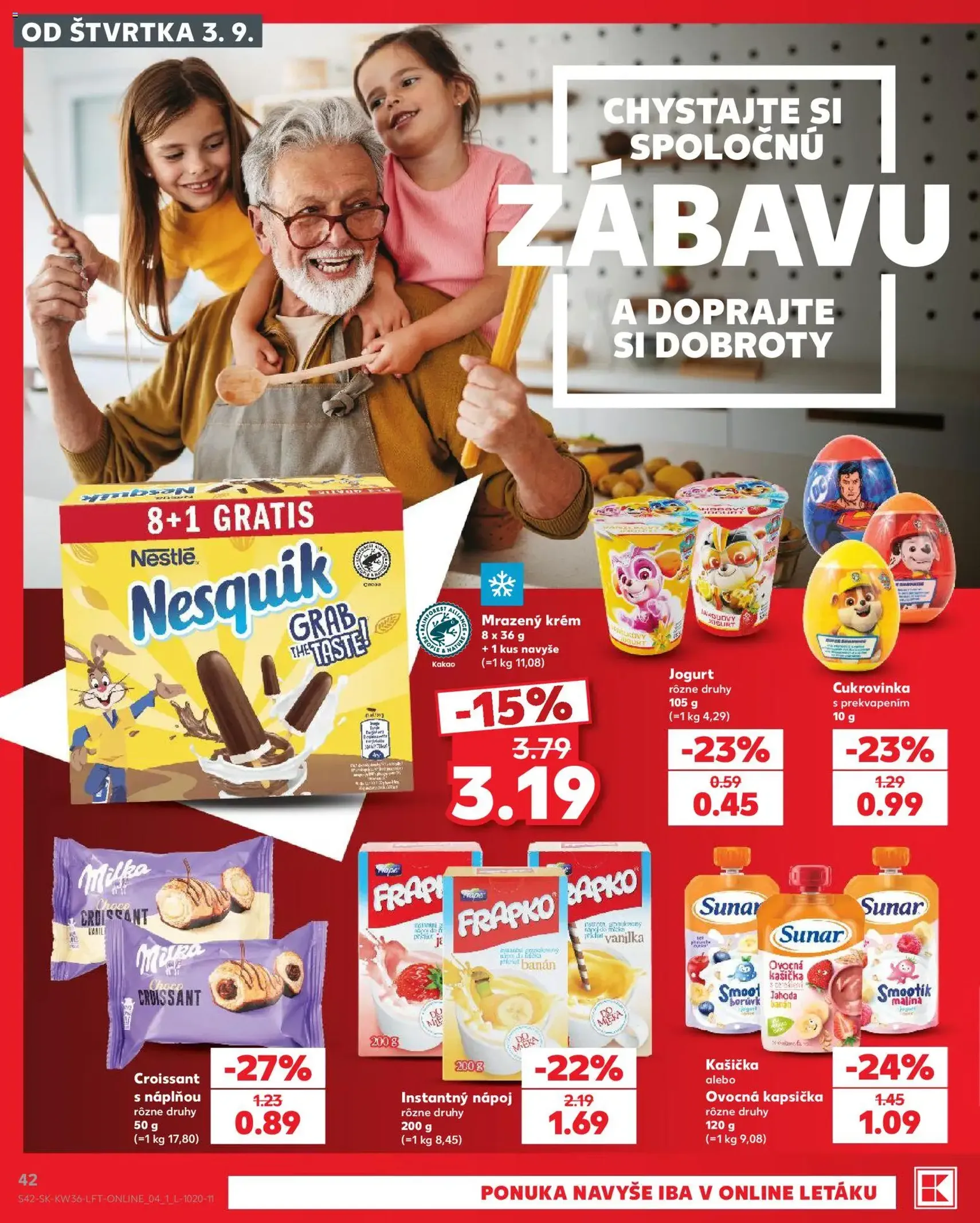 Kaufland leták - platný leták od 03.09.2026 strana 42 z 80