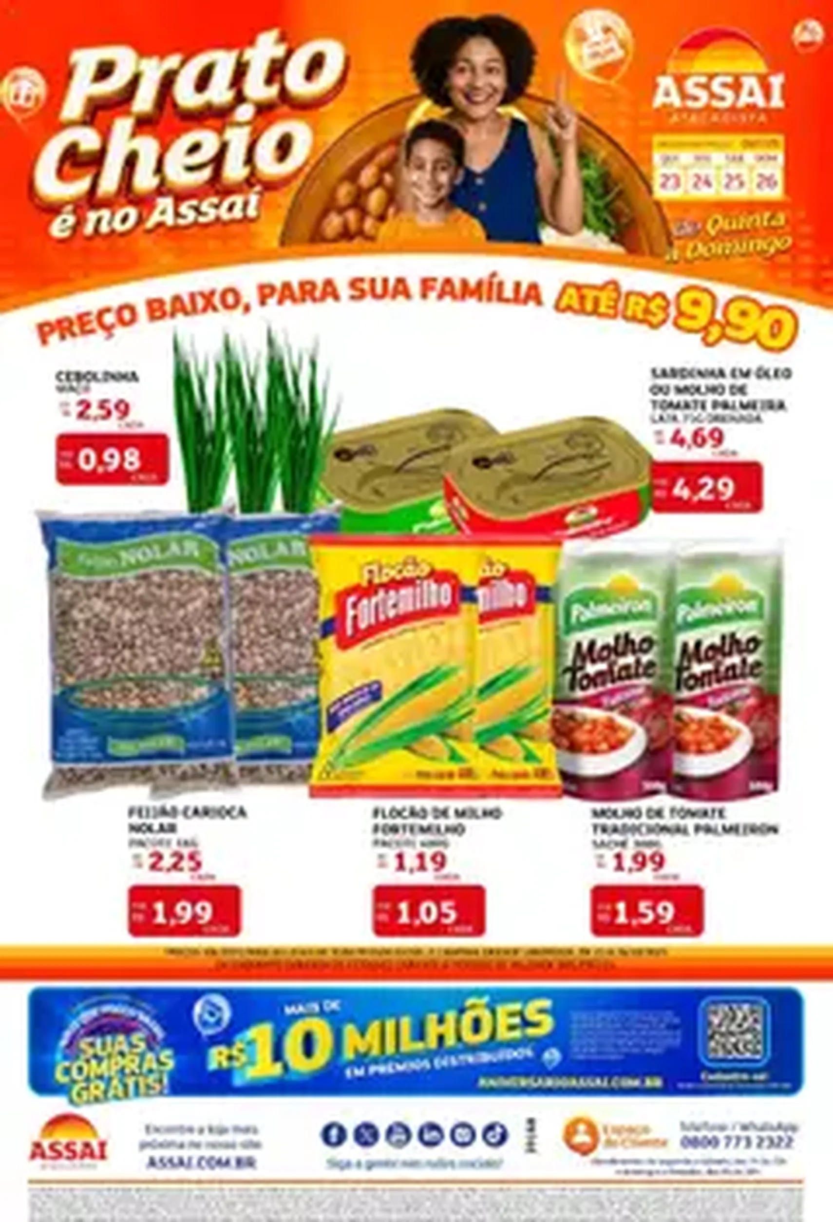 Encarte Assaí Atacadista - folheto válido a partir de 23/10/2025 página 1 de 1