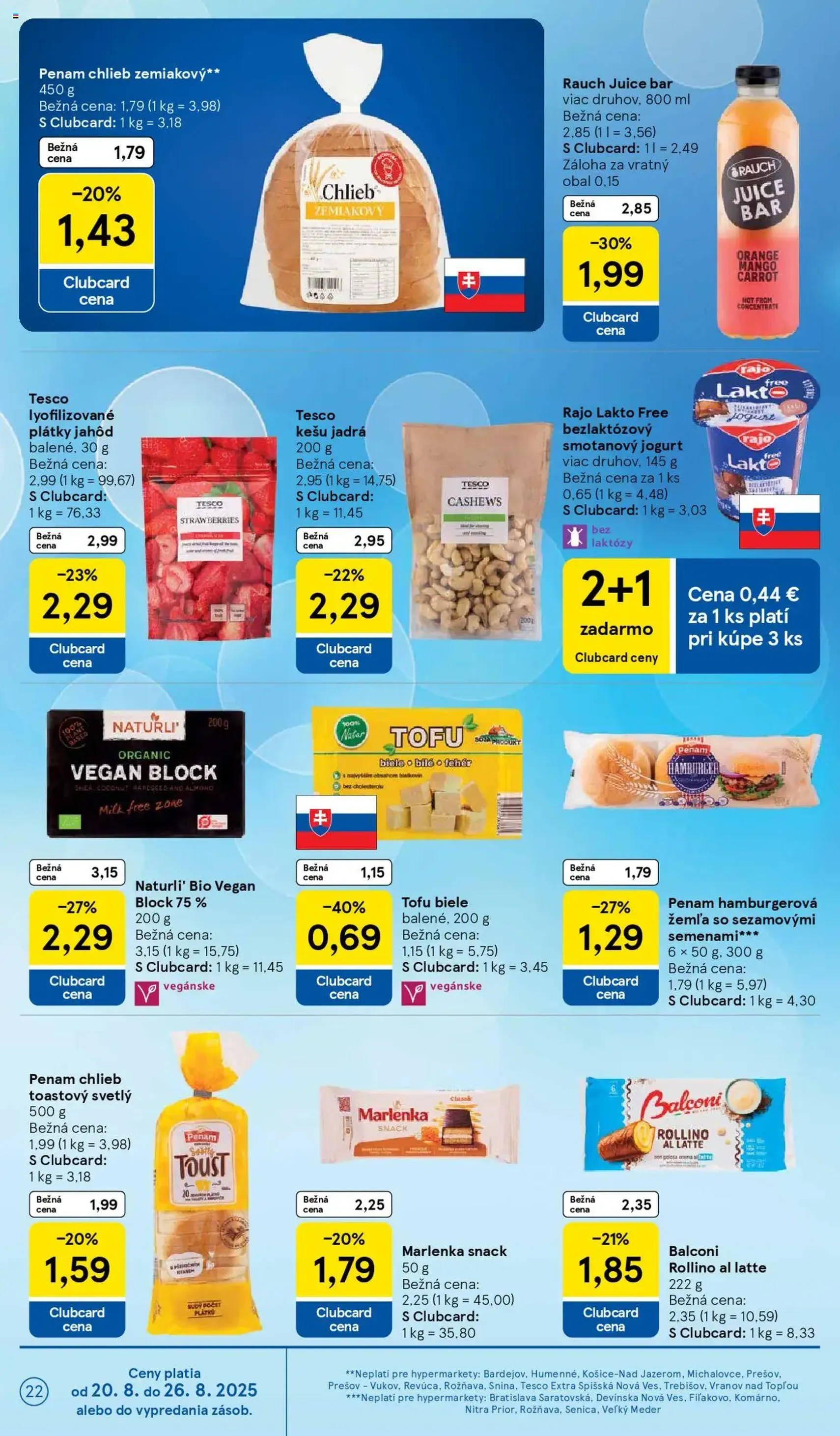 Tesco Hypermarket - leták - platný leták od 20.08.2025 strana 22 z 38