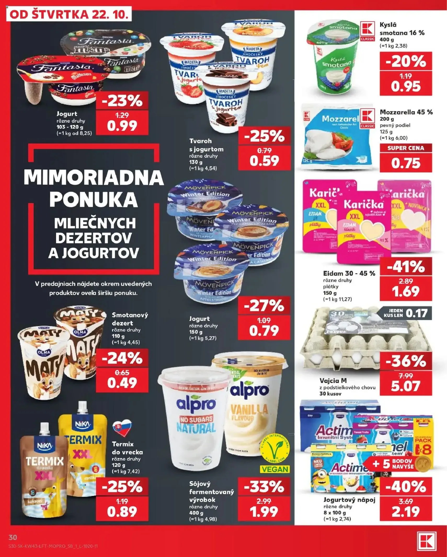 Kaufland leták - platný leták od 22.10.2026 strana 30 z 76