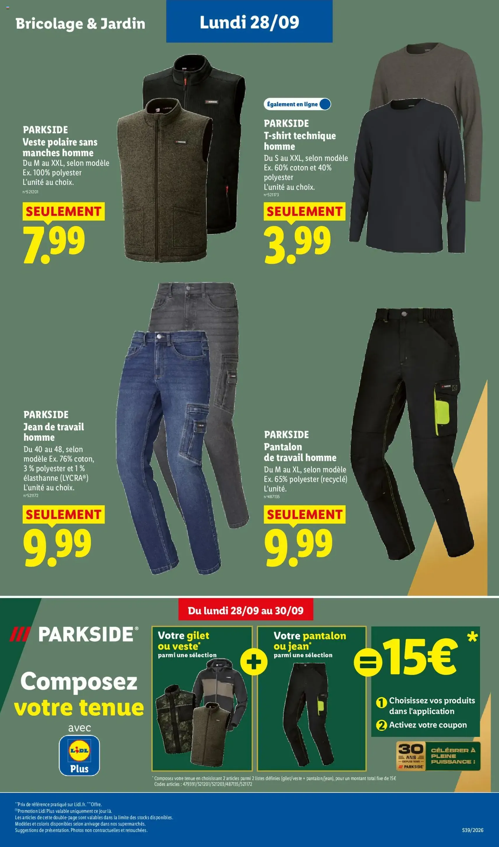 LIDL catalogue - brochure valable à partir du 24/09/2026, page 53 sur 62
