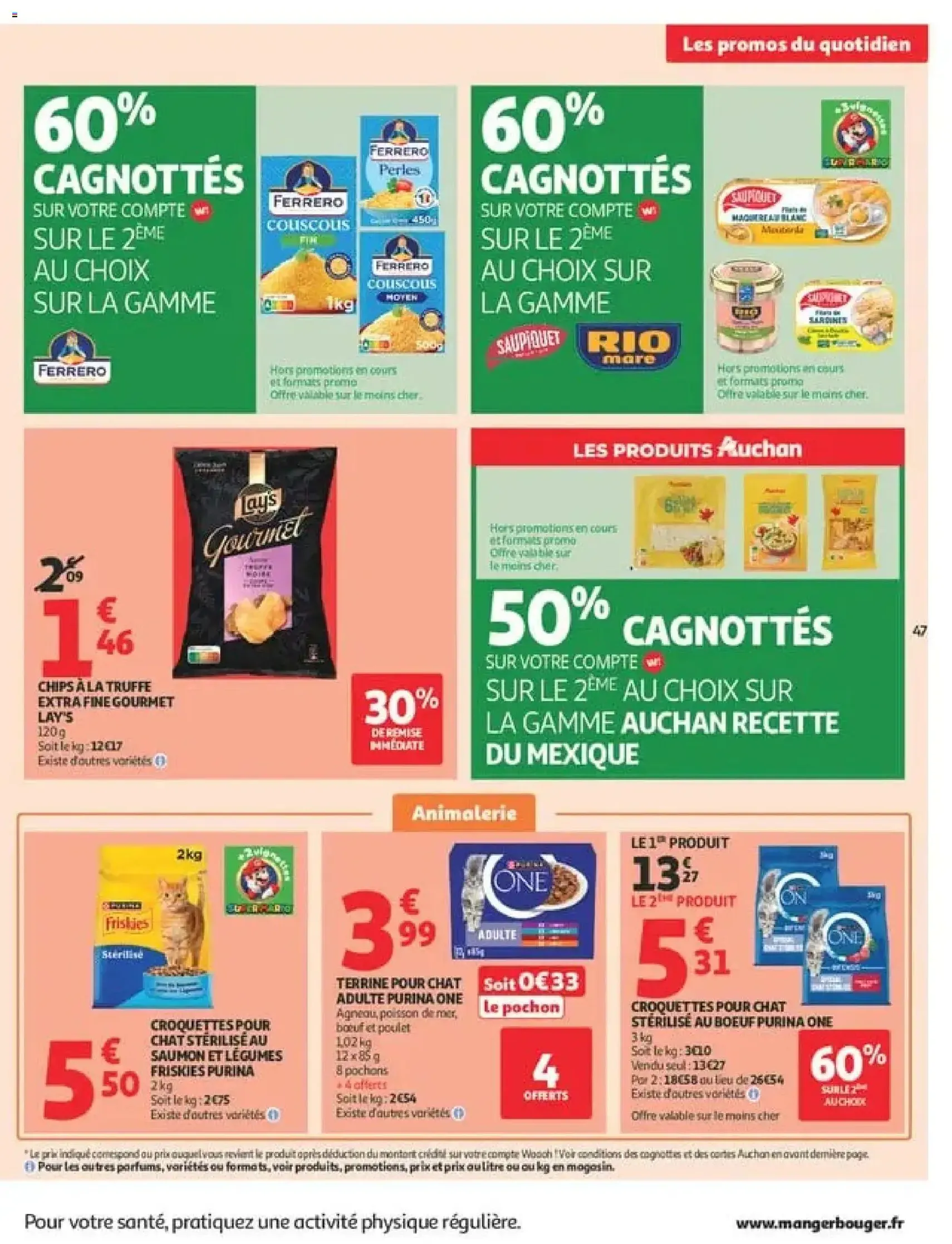 Auchan catalogue - brochure valable à partir du 15/09/2026, page 47 sur 60