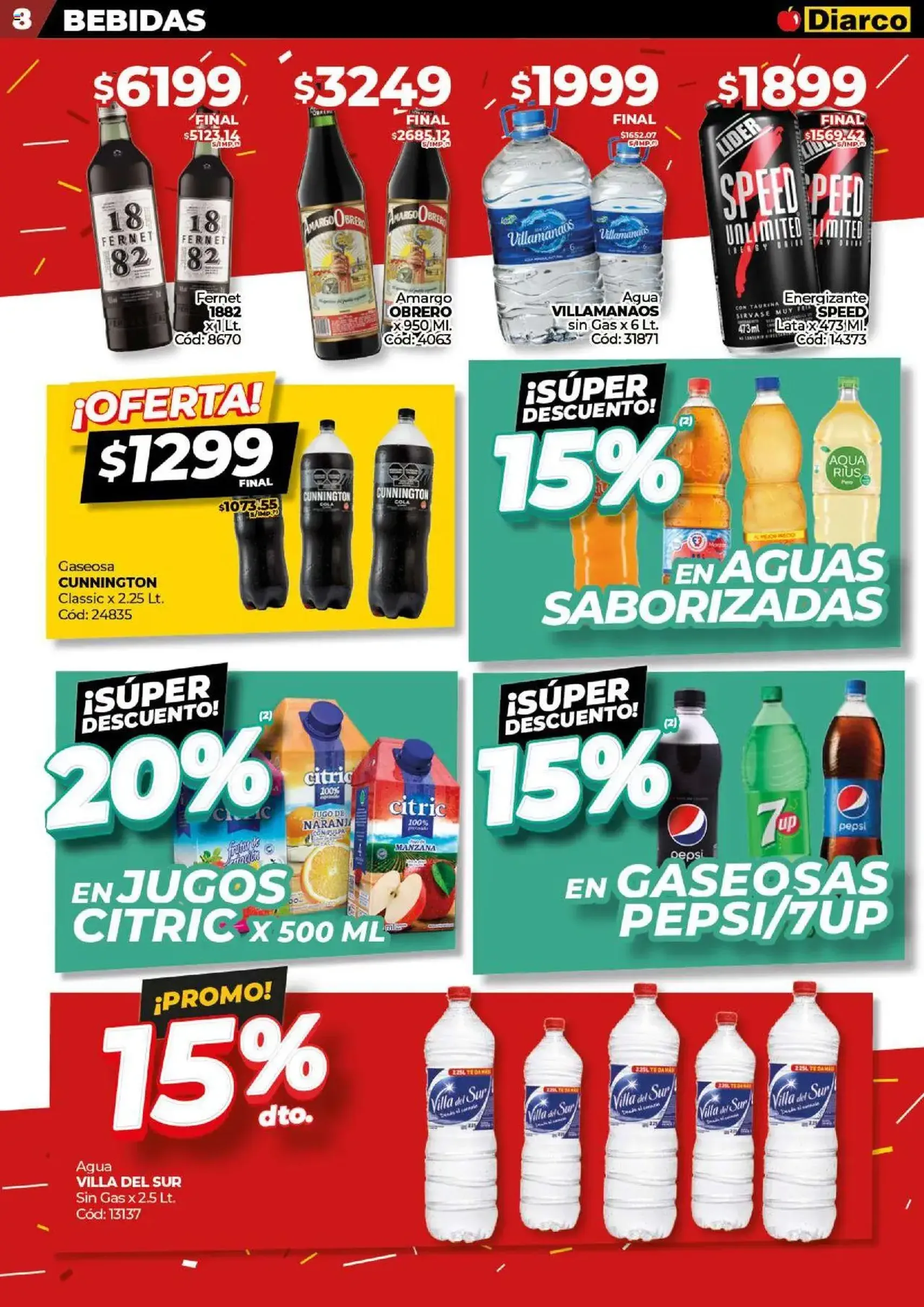 Diarco ofertas - folleto válido desde 08/09/2025 página 8 de 23