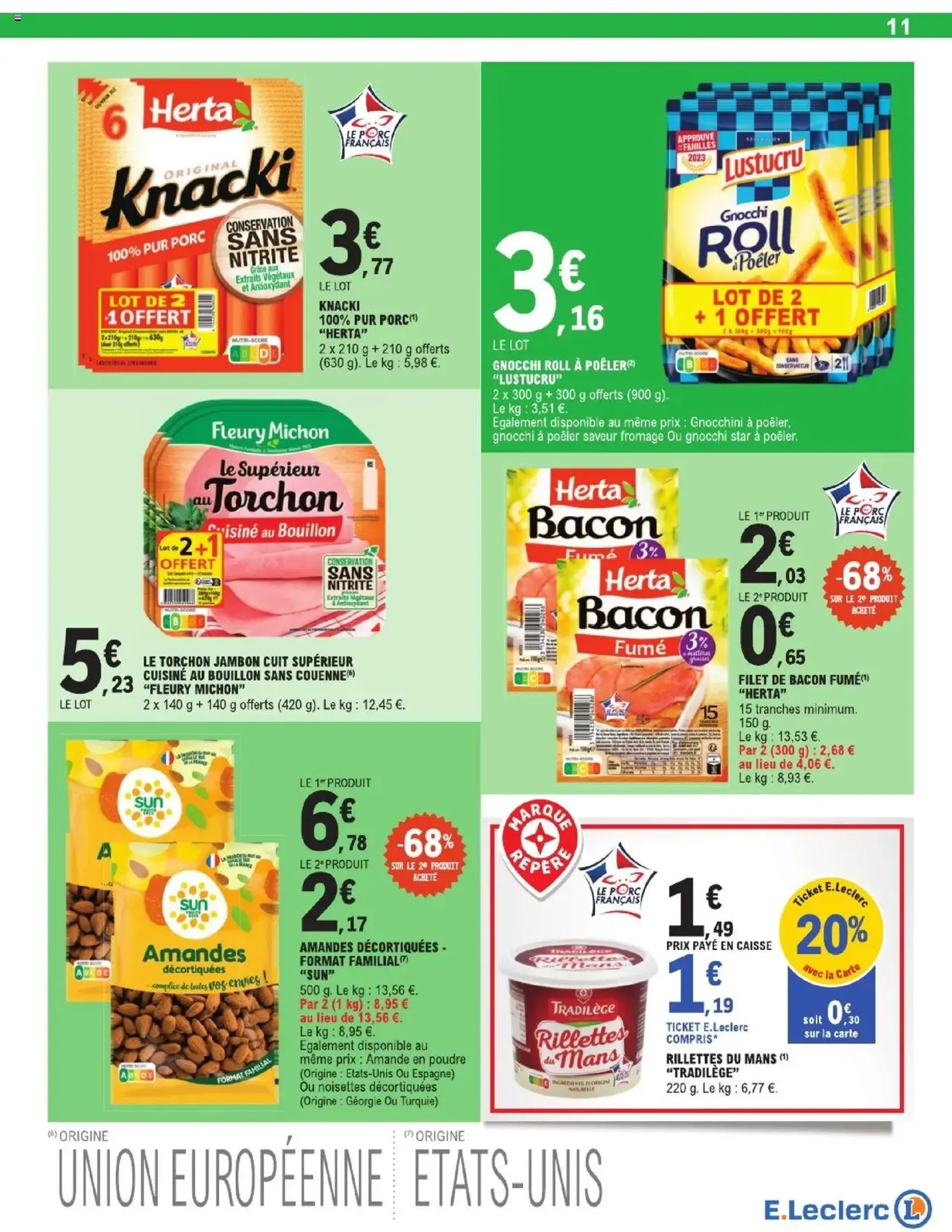 E.Leclerc catalogue semaine 34 - brochure valable à partir du 12/08/2025, page 11 sur 40