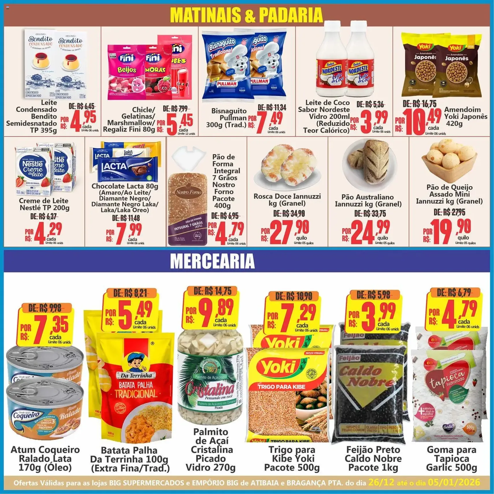 Big Supermercados - Ofertas da semana - folheto válido a partir de 26/12/2025 página 4 de 6