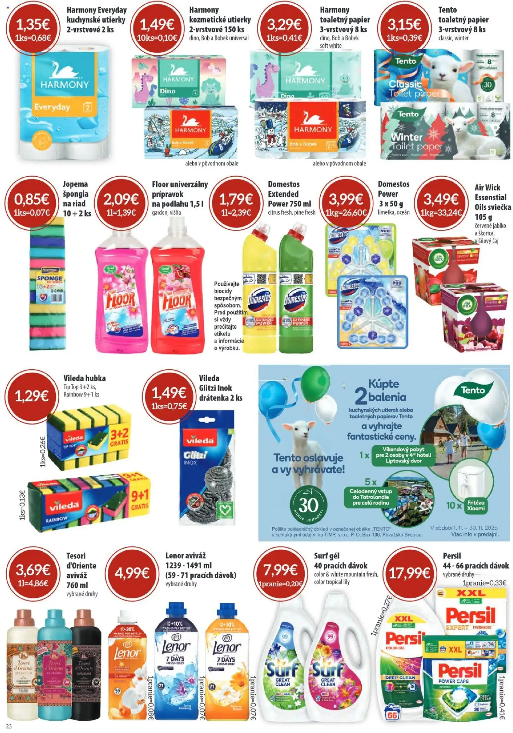 Sintra leták - platný leták od 06.11.2025 strana 23 z 24