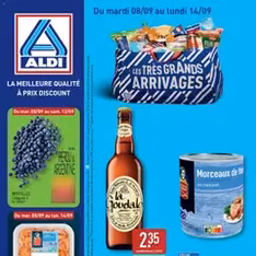 Aldi catalogue - Prévisualisation du catalogue valable à partir du 08/09/2026