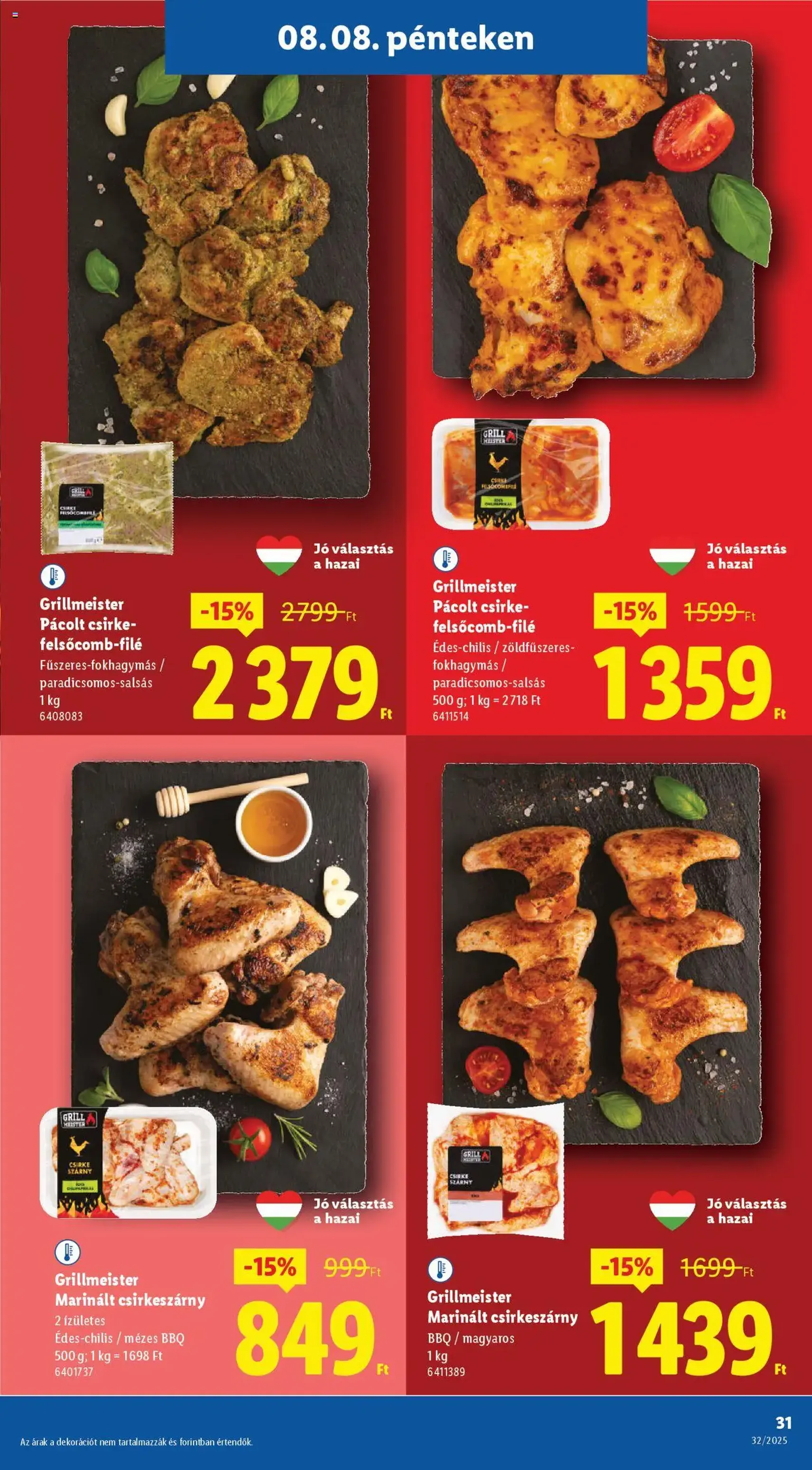 Lidl Akciós újság - 2025.08.07. érvényes szórólap 31 oldal 66 oldalból Lidl Akciós újság - 2025.08.07. érvényes szórólap 31 oldal 66 oldalból
